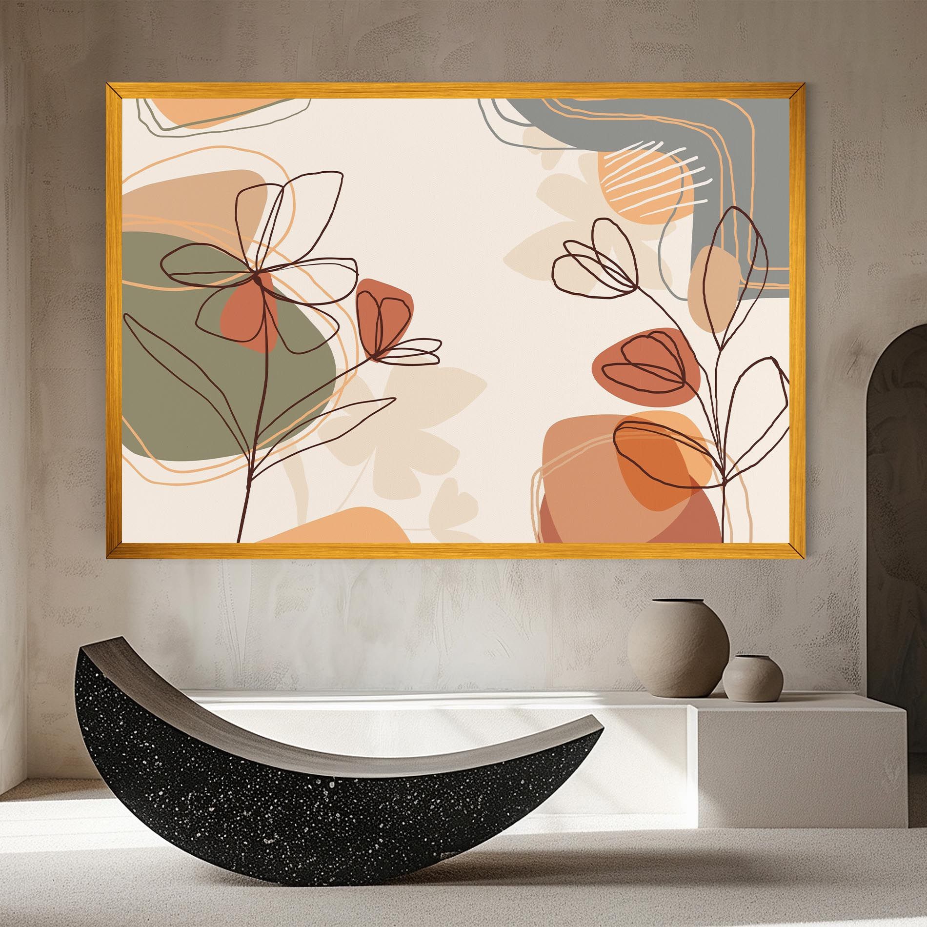 Brown Line Plants mockup 8