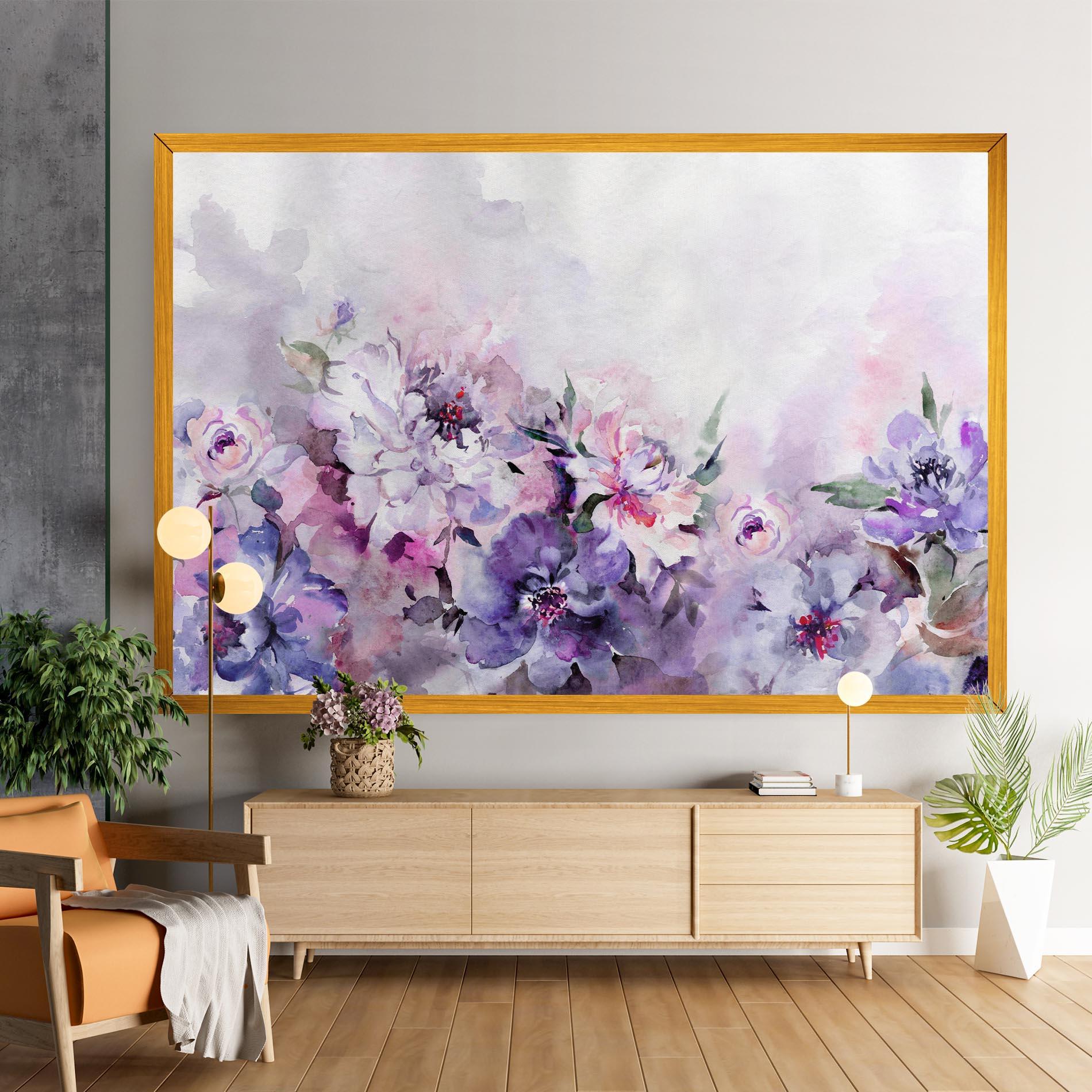 Картина на платно Buchet Multicolor mockup 9