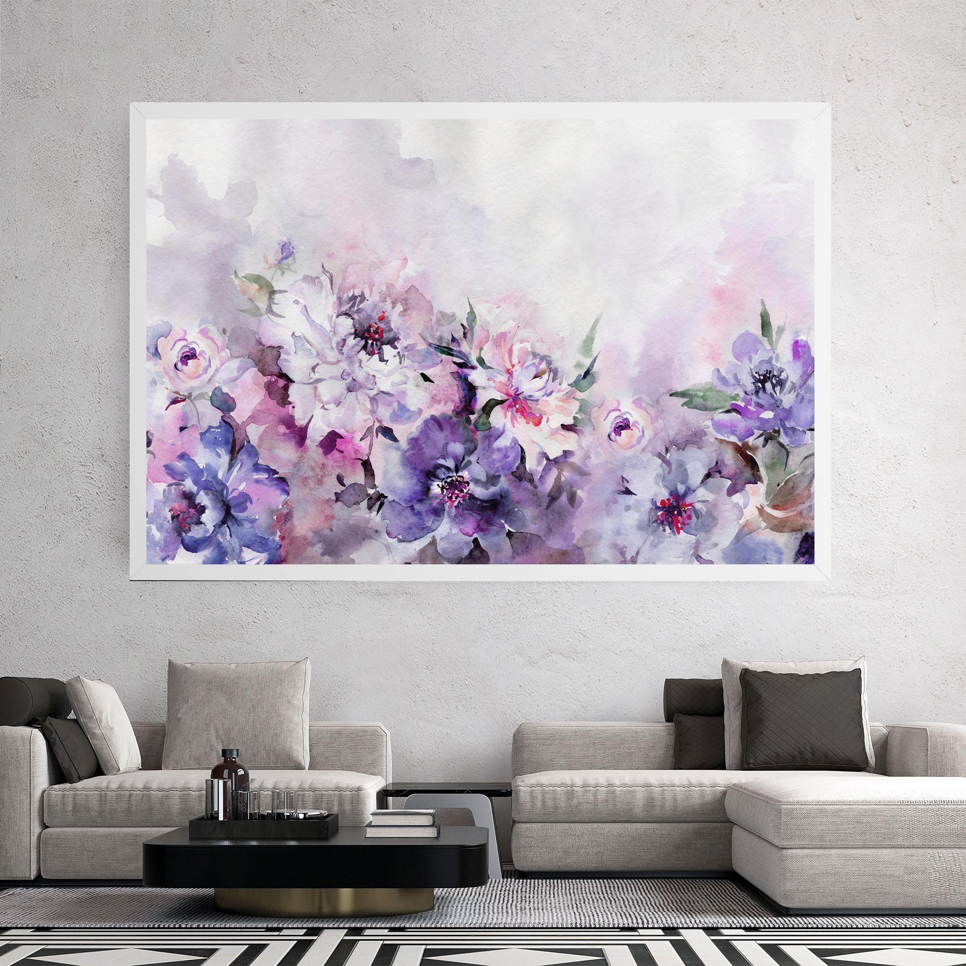 Картина на платно Buchet Multicolor mockup 2