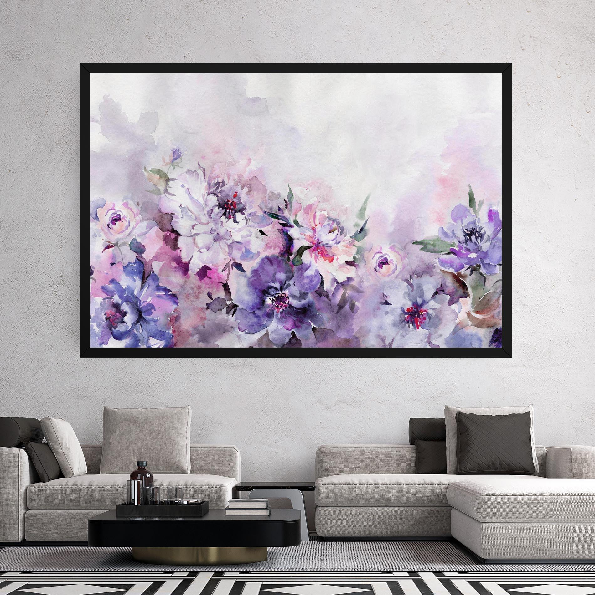 Картина на платно Buchet Multicolor mockup 2