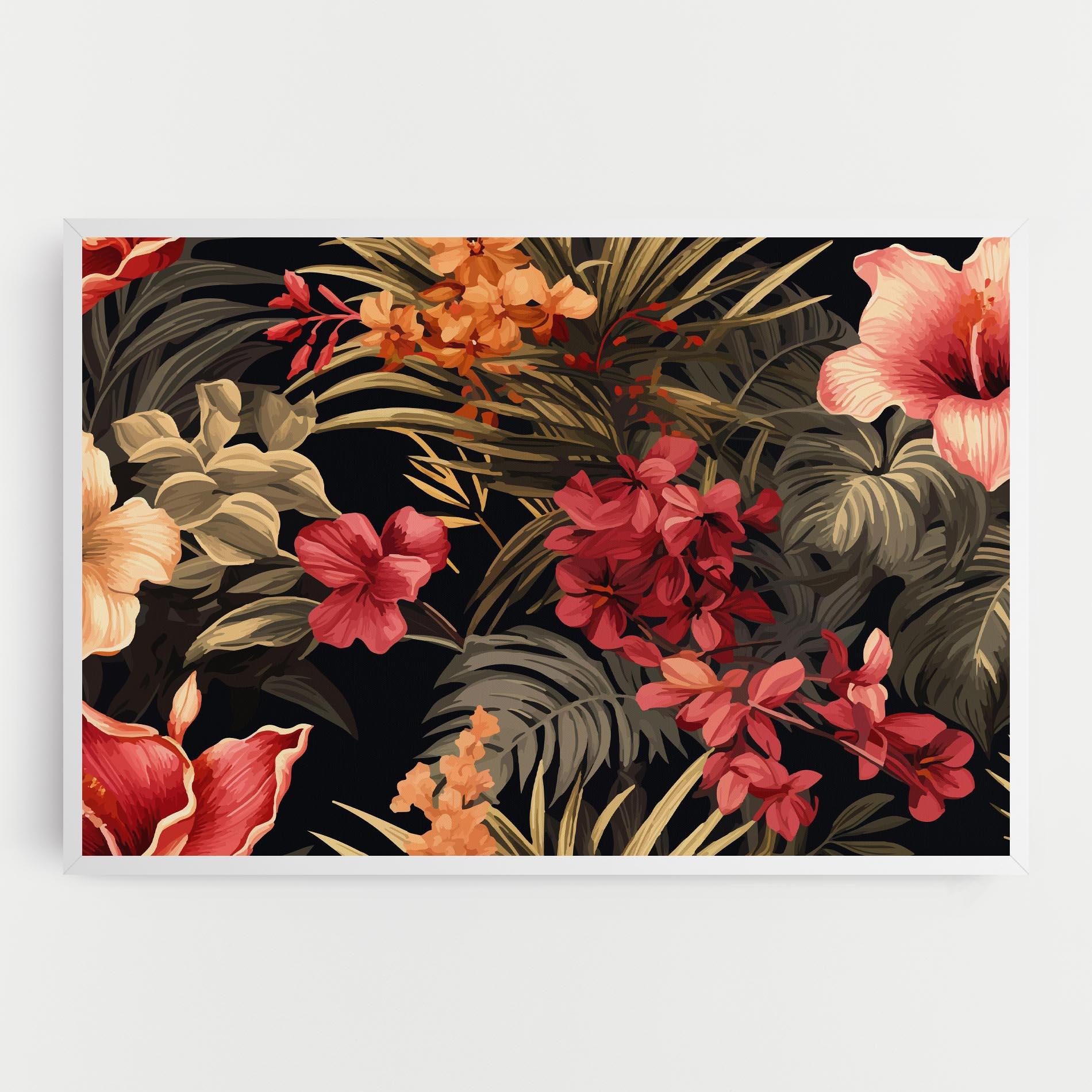 Картина на платно Exotic Flower Plant mockup 0
