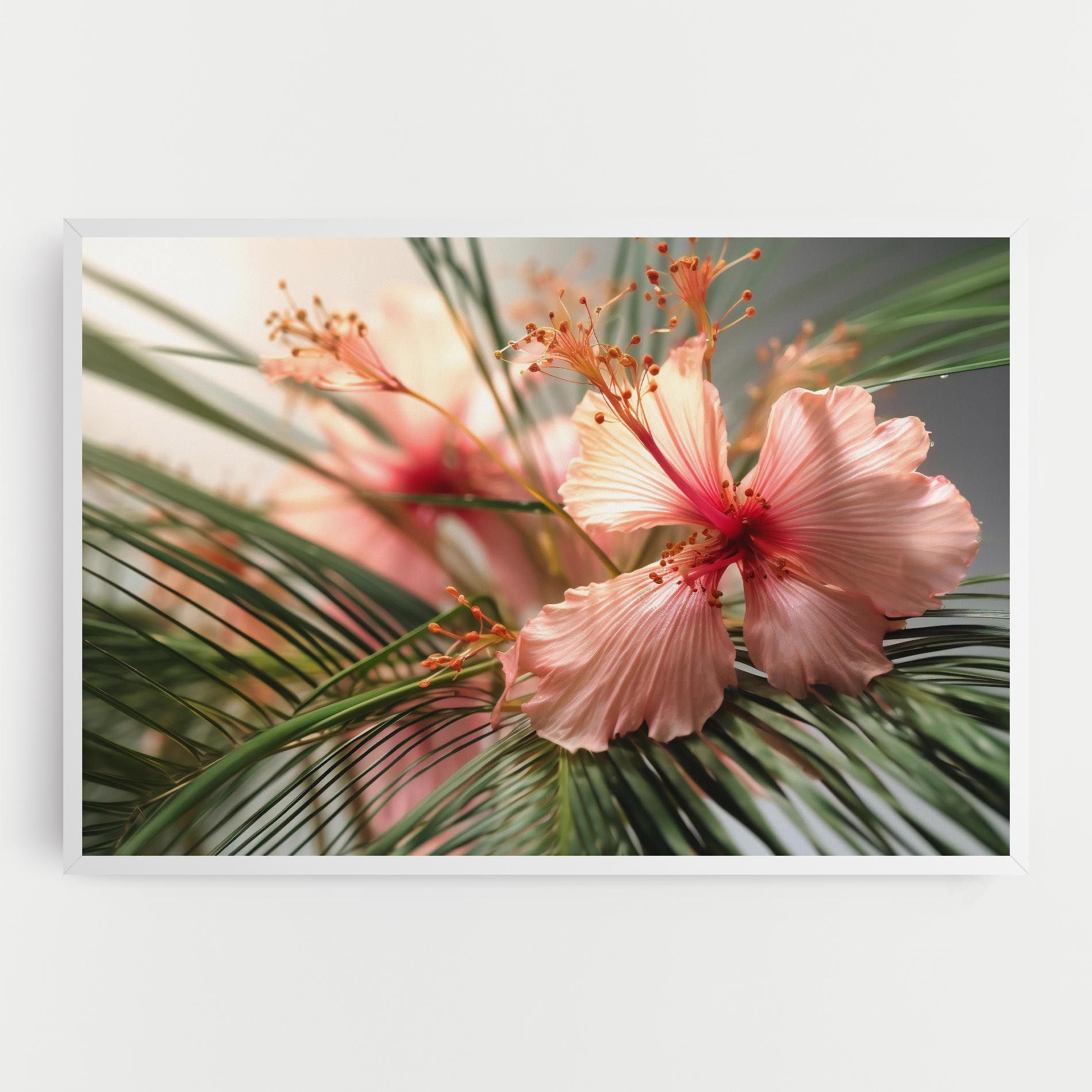 Sunset Exotic Flower mockup 0