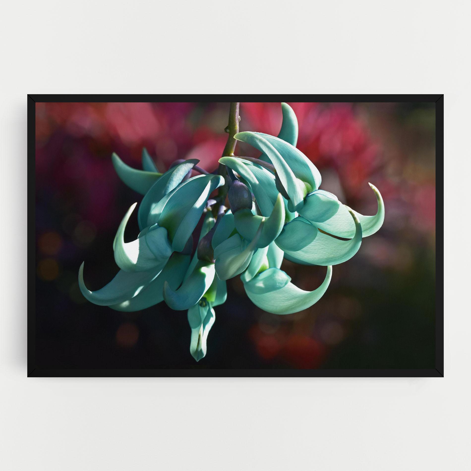 Картина на платно Pastel Green Plant mockup 0
