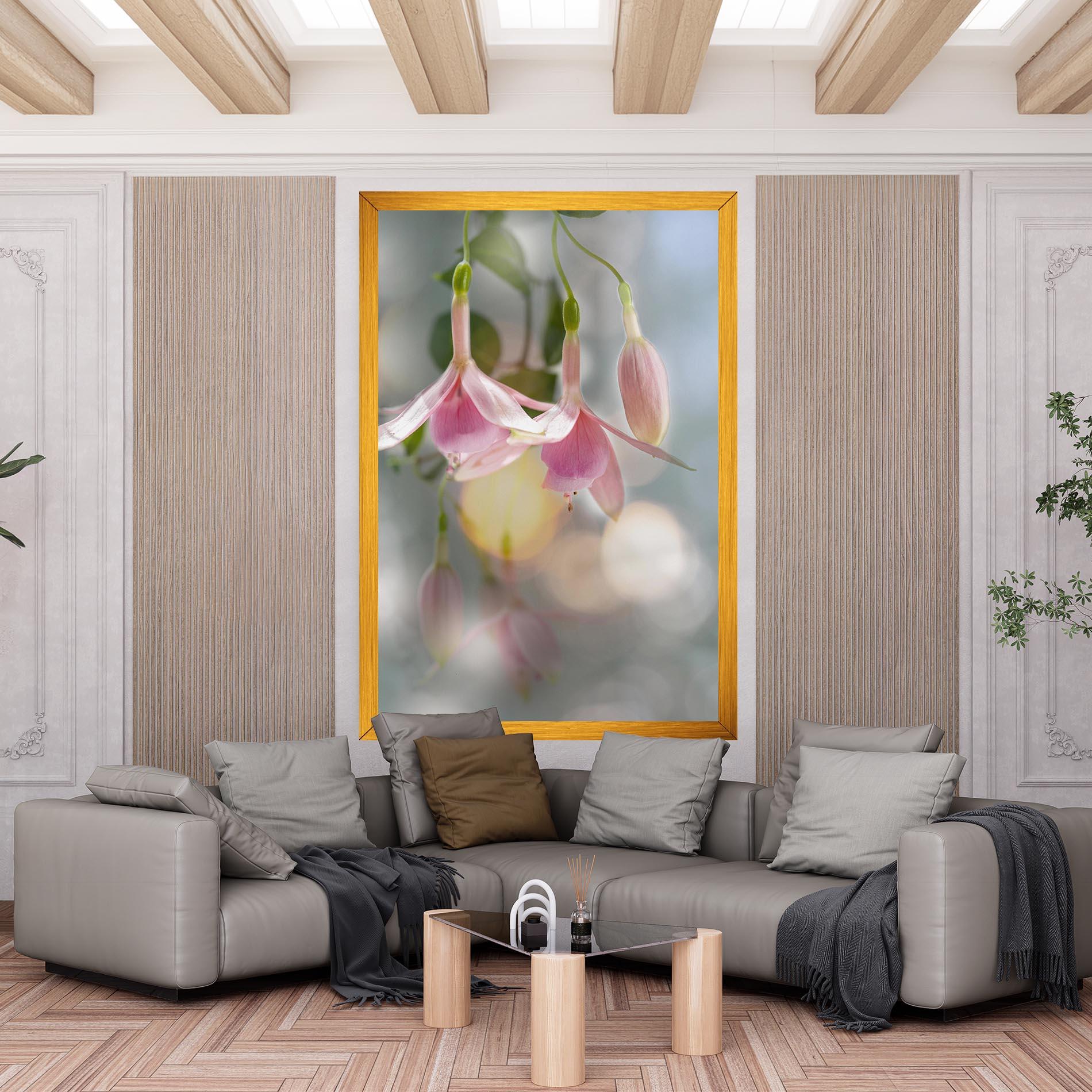 Картина на платно Dreamy Pink Exotic mockup 6