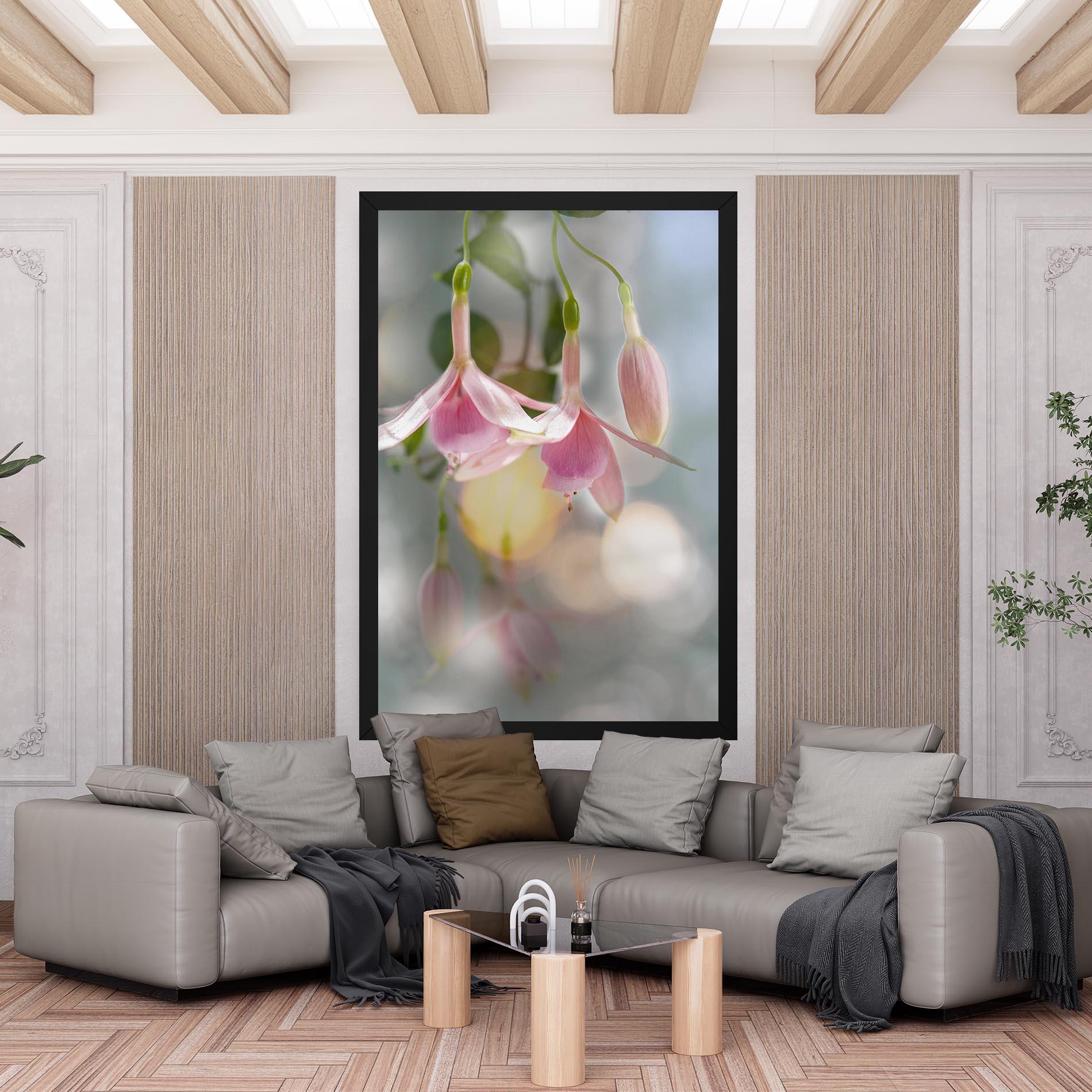 Картина на платно Dreamy Pink Exotic mockup 6