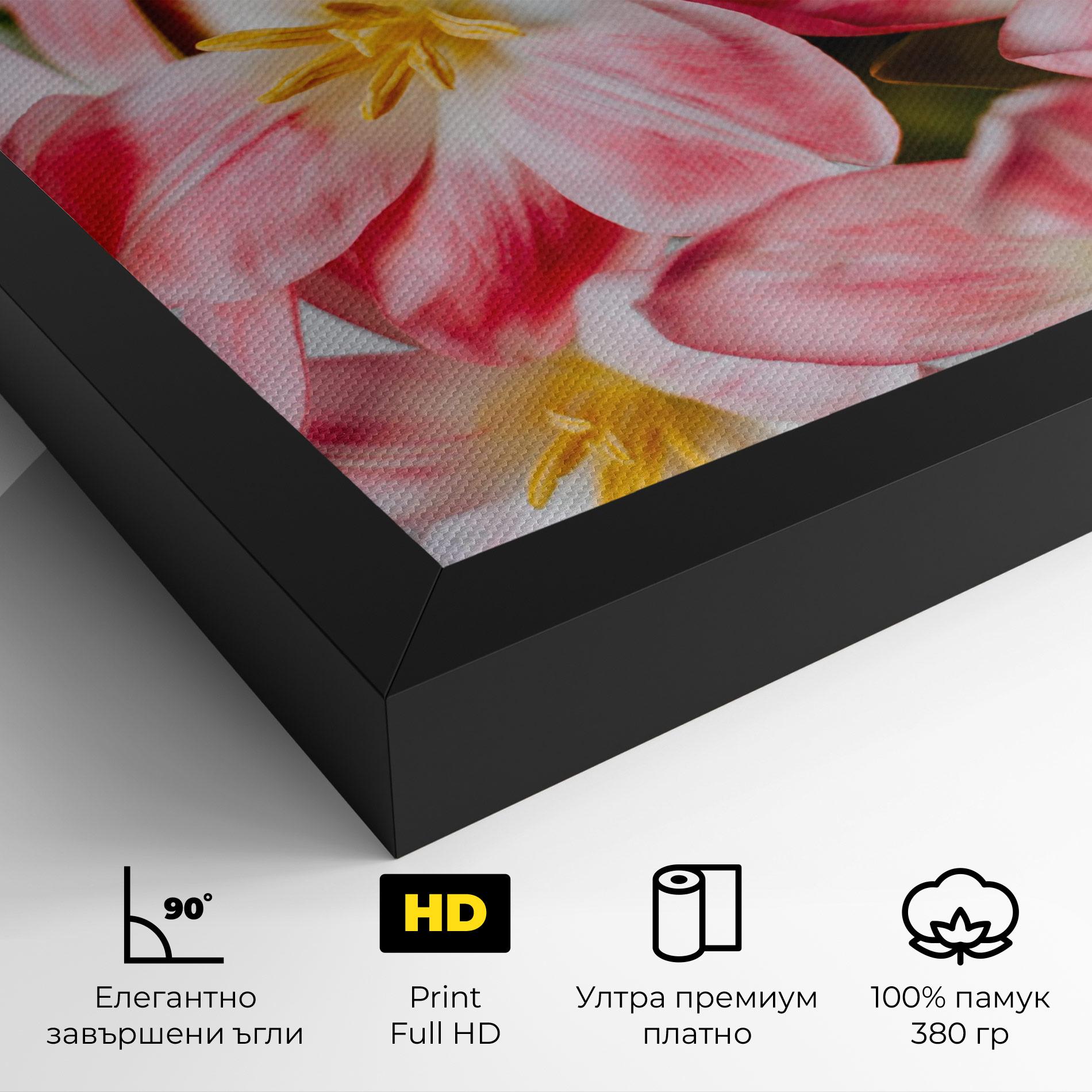 Картина на платно Beautiful Exotic Flower mockup 4