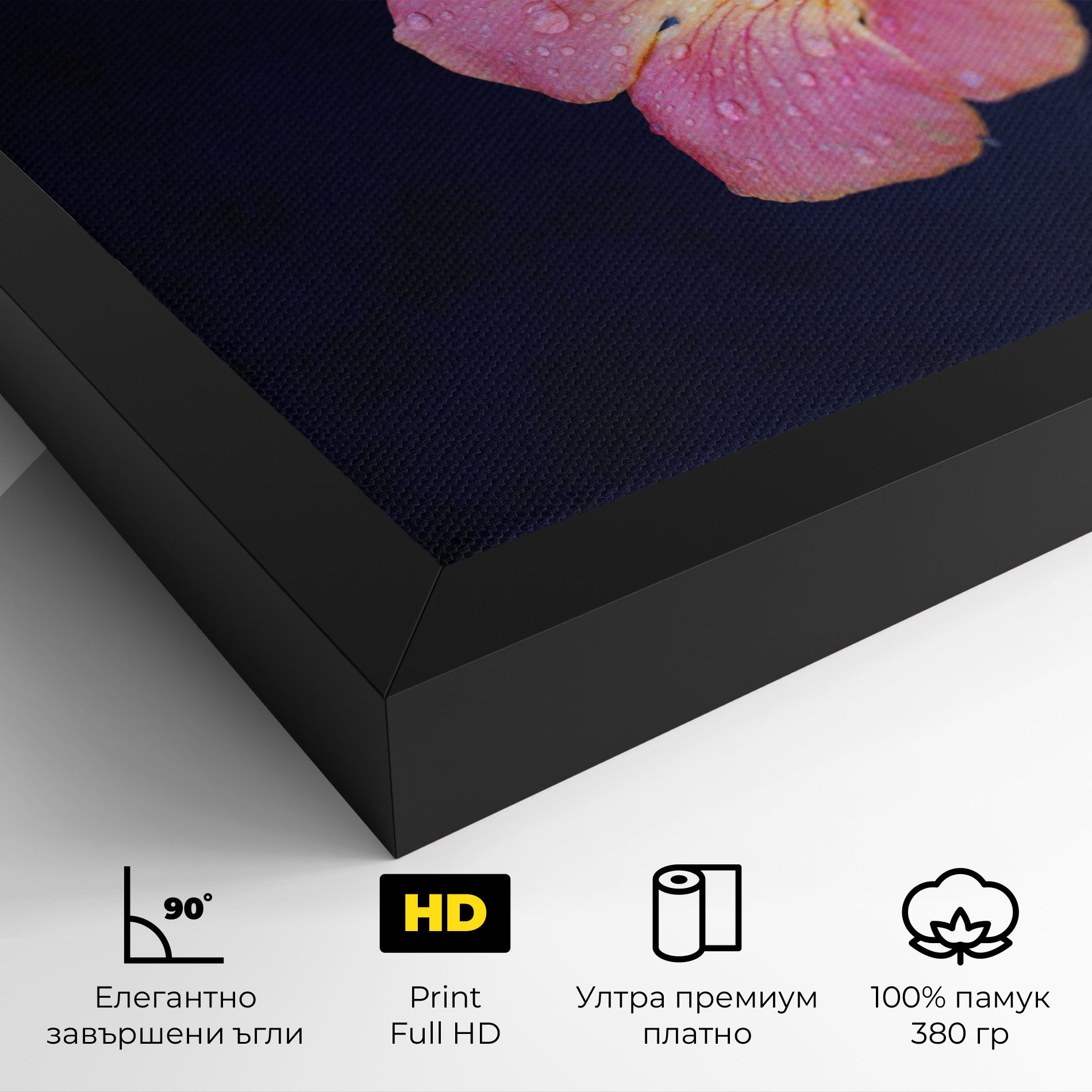 Exotic Pink Plant mockup 4