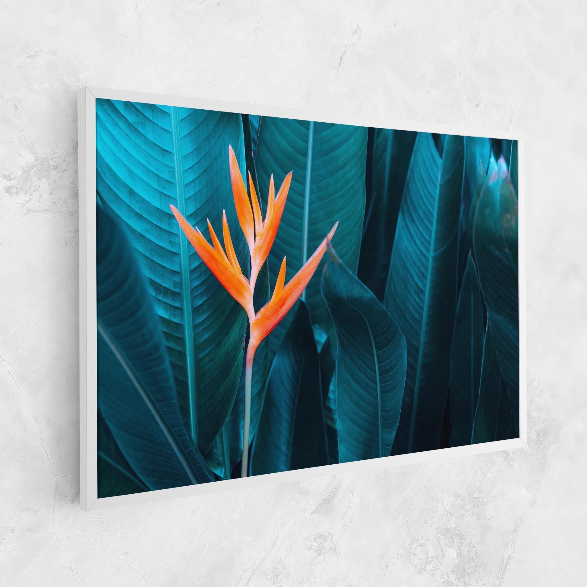 Картина на платно Orange Green Exotic mockup 1