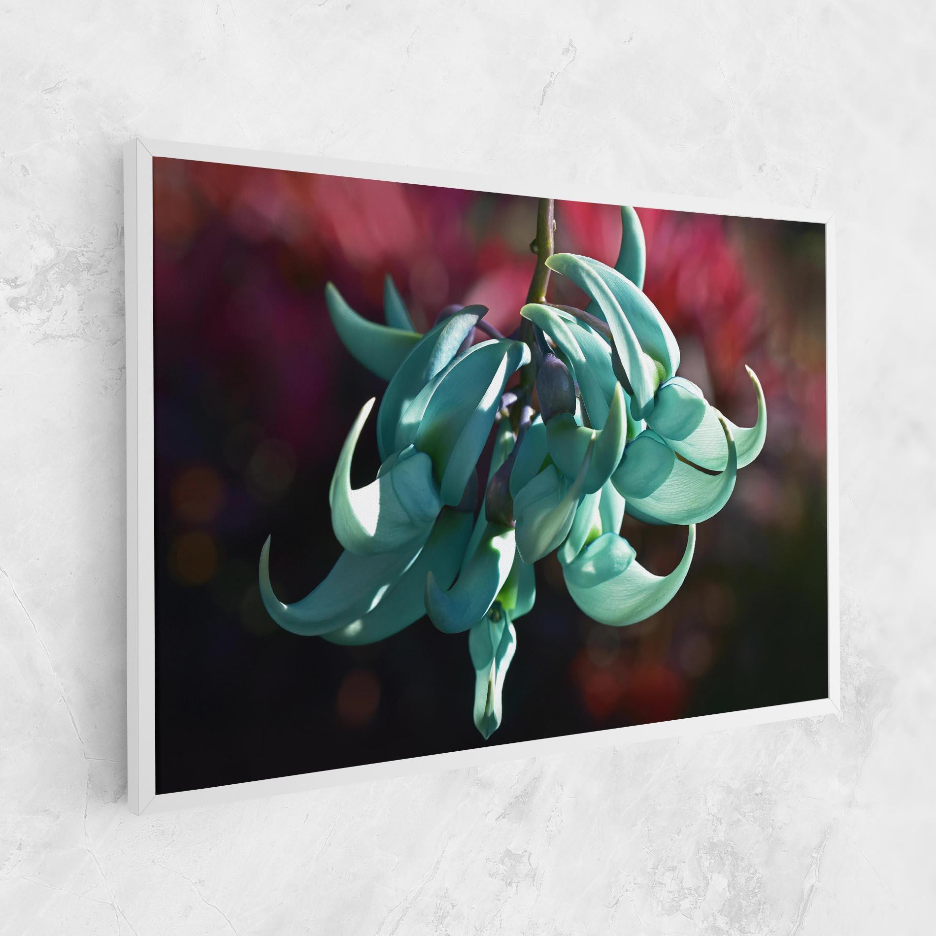 Картина на платно Pastel Green Plant mockup 1