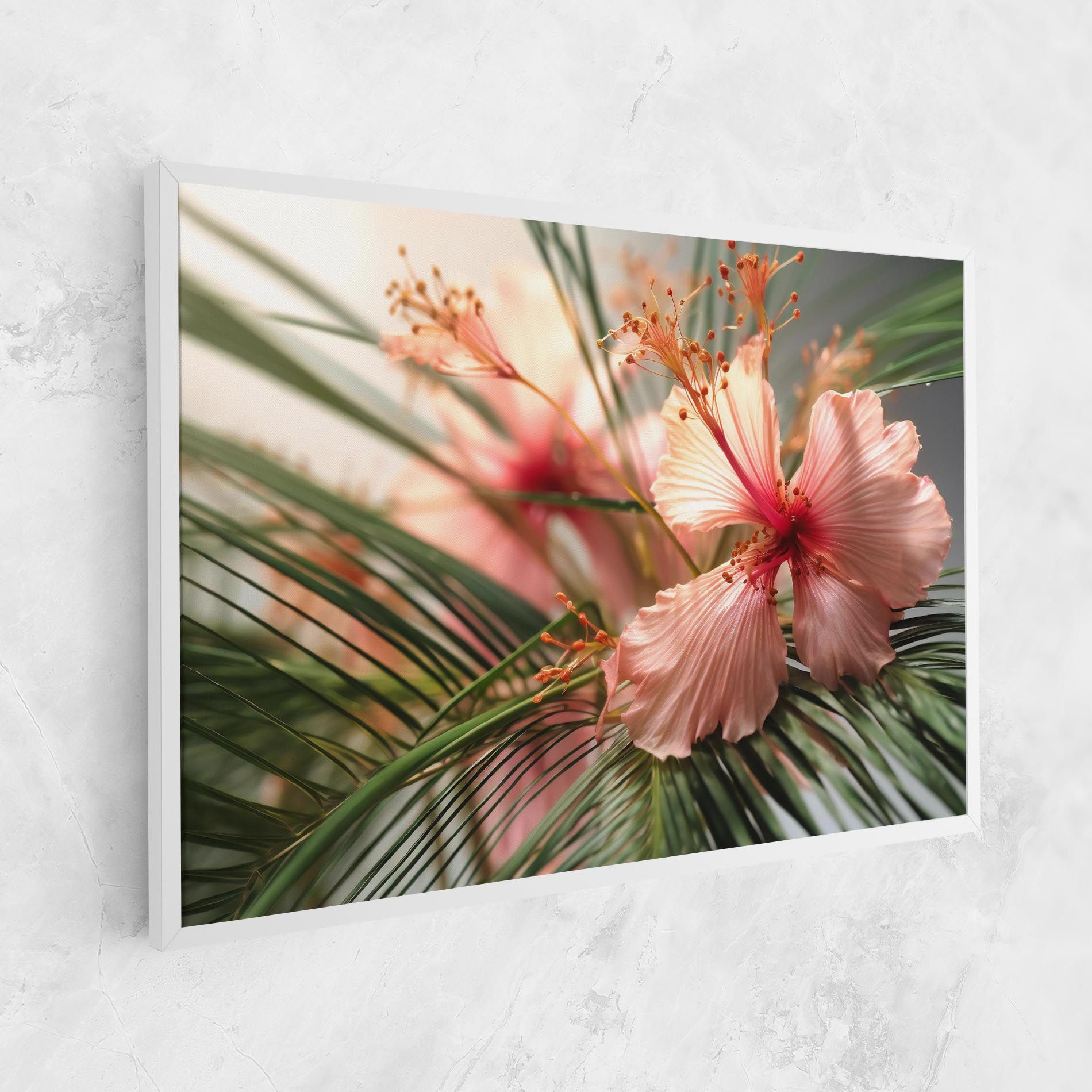 Sunset Exotic Flower mockup 1