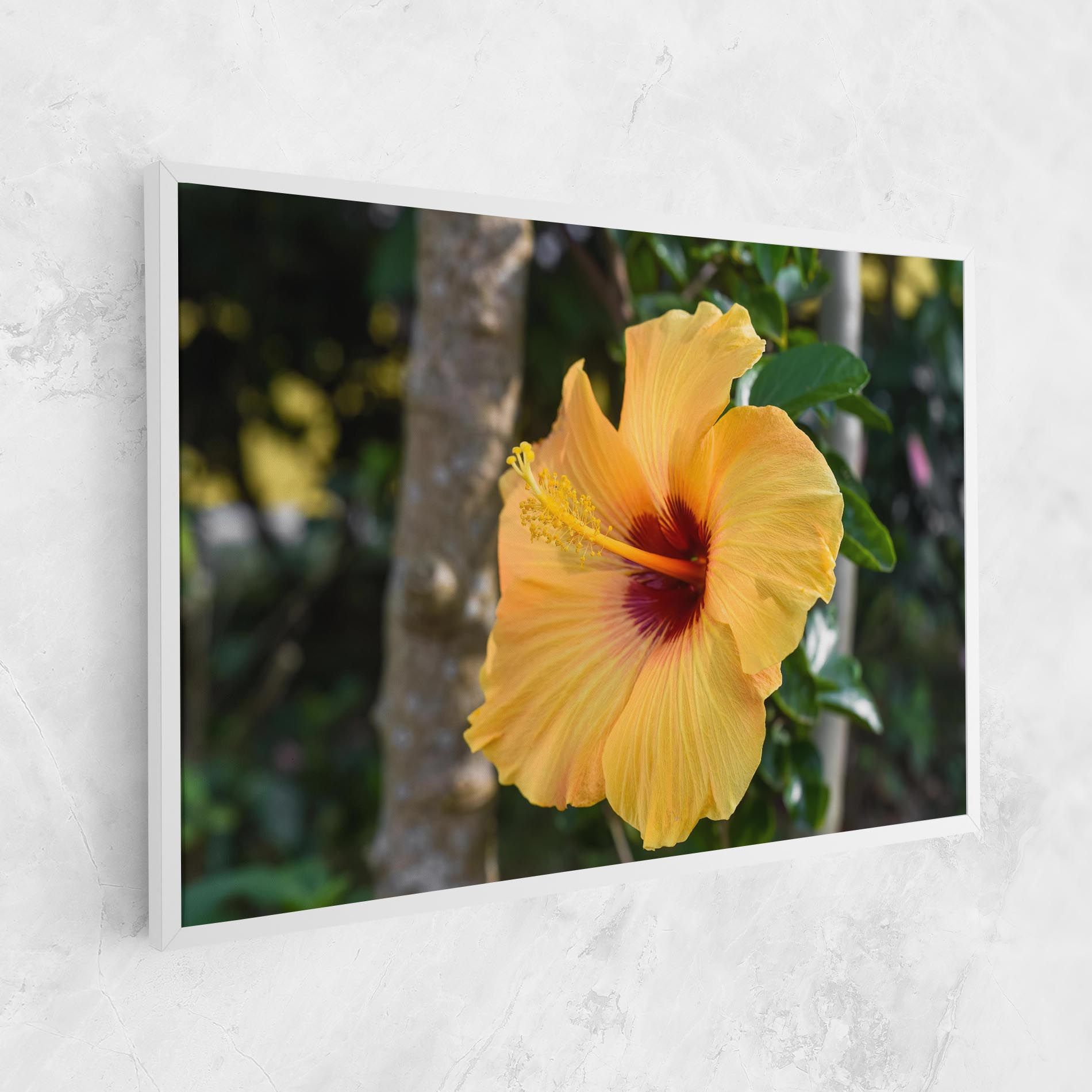 Yellow Hibiscus mockup 1