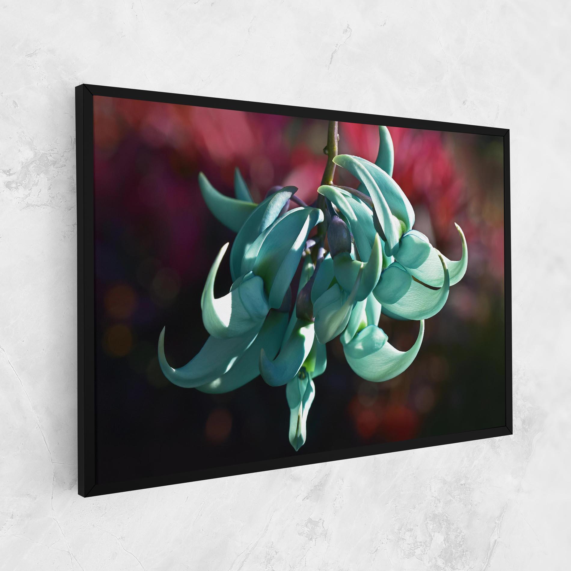 Картина на платно Pastel Green Plant mockup 1