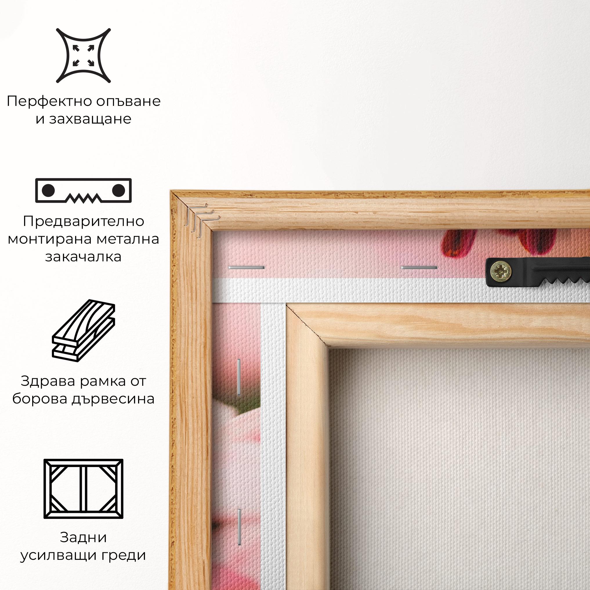 Картина на платно Flower mockup 5