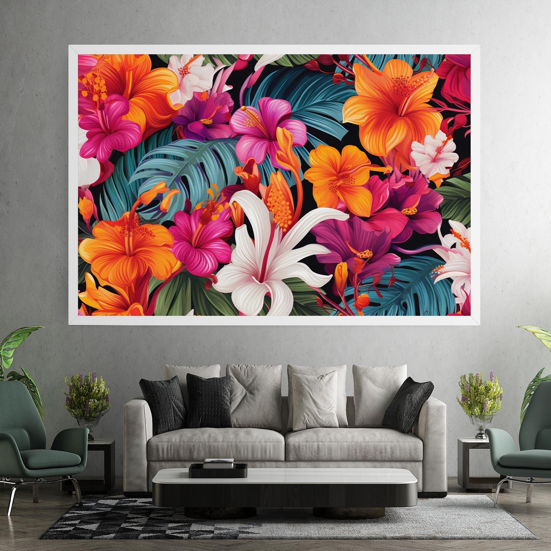 Картина на платно Exotic Patern mockup 7