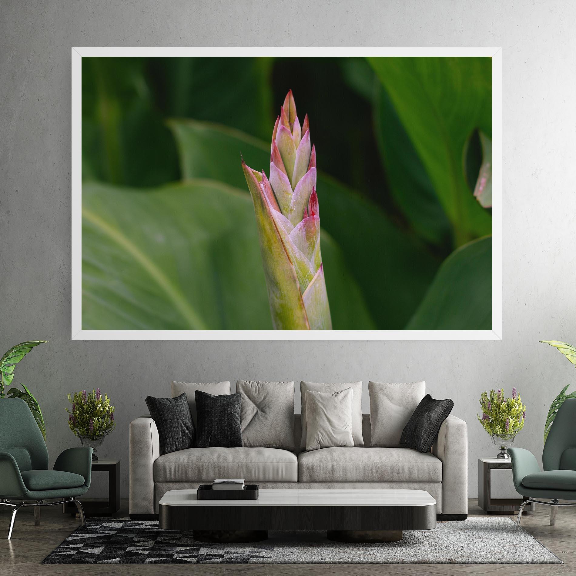 Картина на платно Light Pink Exotic mockup 7