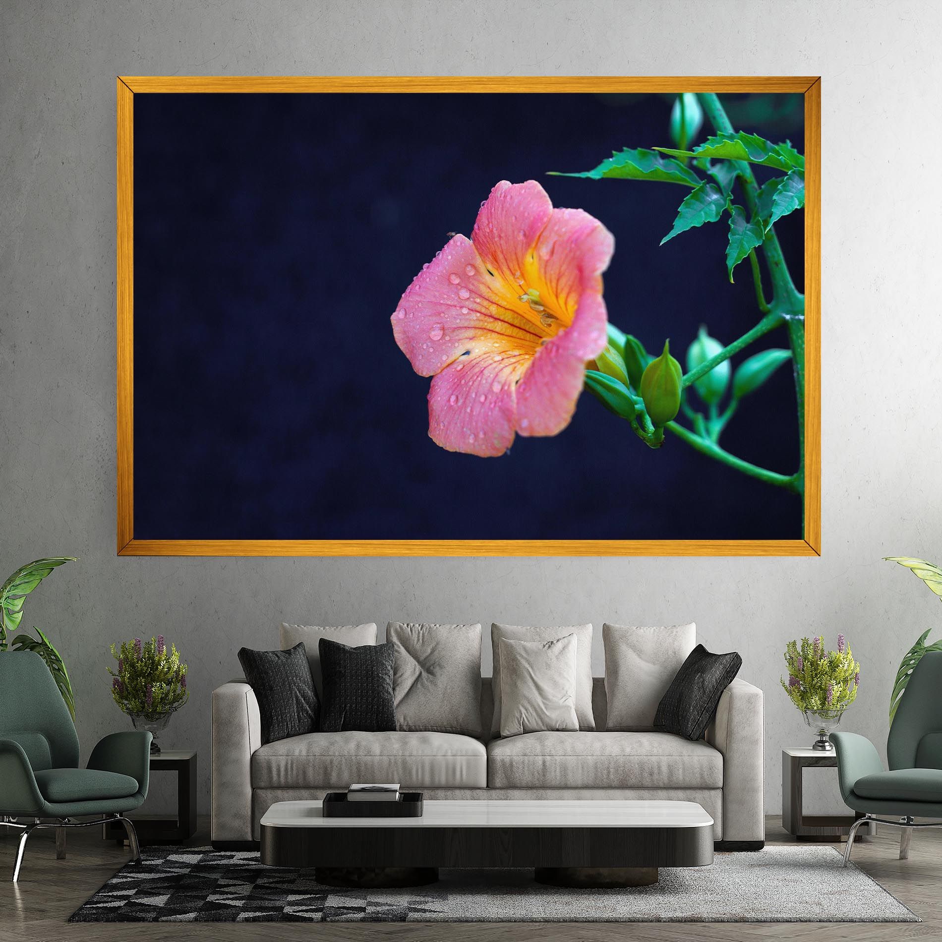 Exotic Pink Plant mockup 7