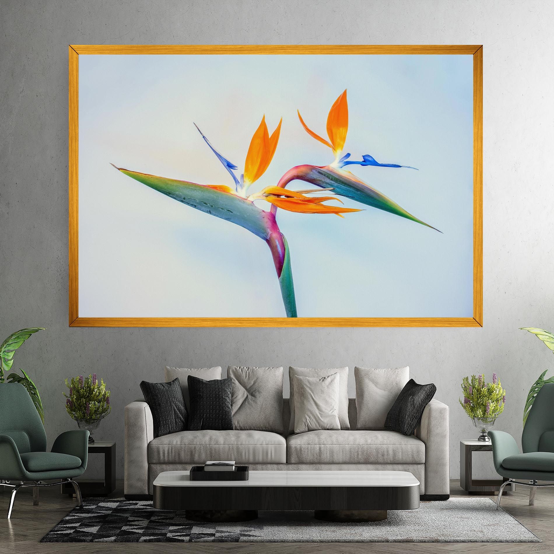 Green Orange Exotic mockup 7