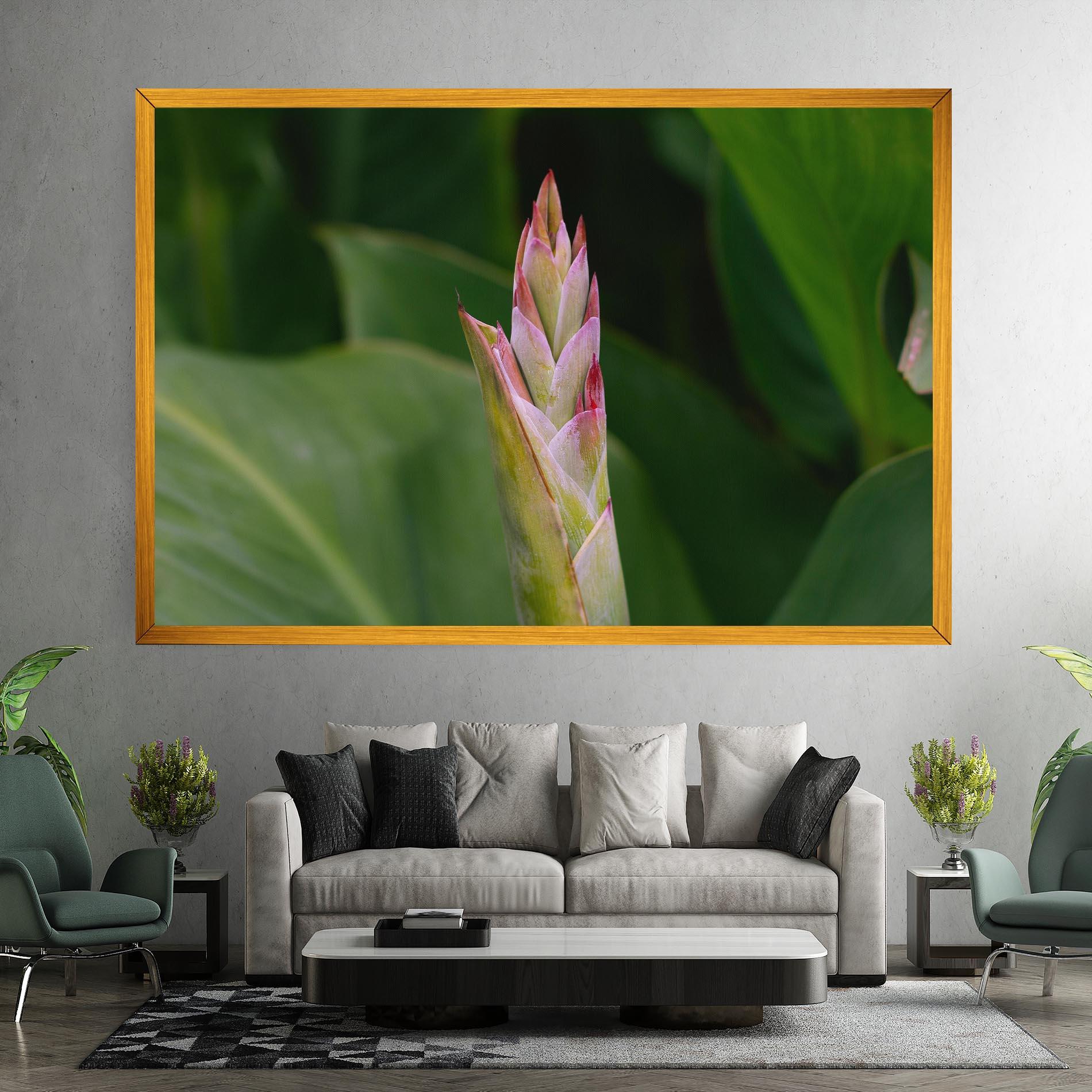 Картина на платно Light Pink Exotic mockup 7