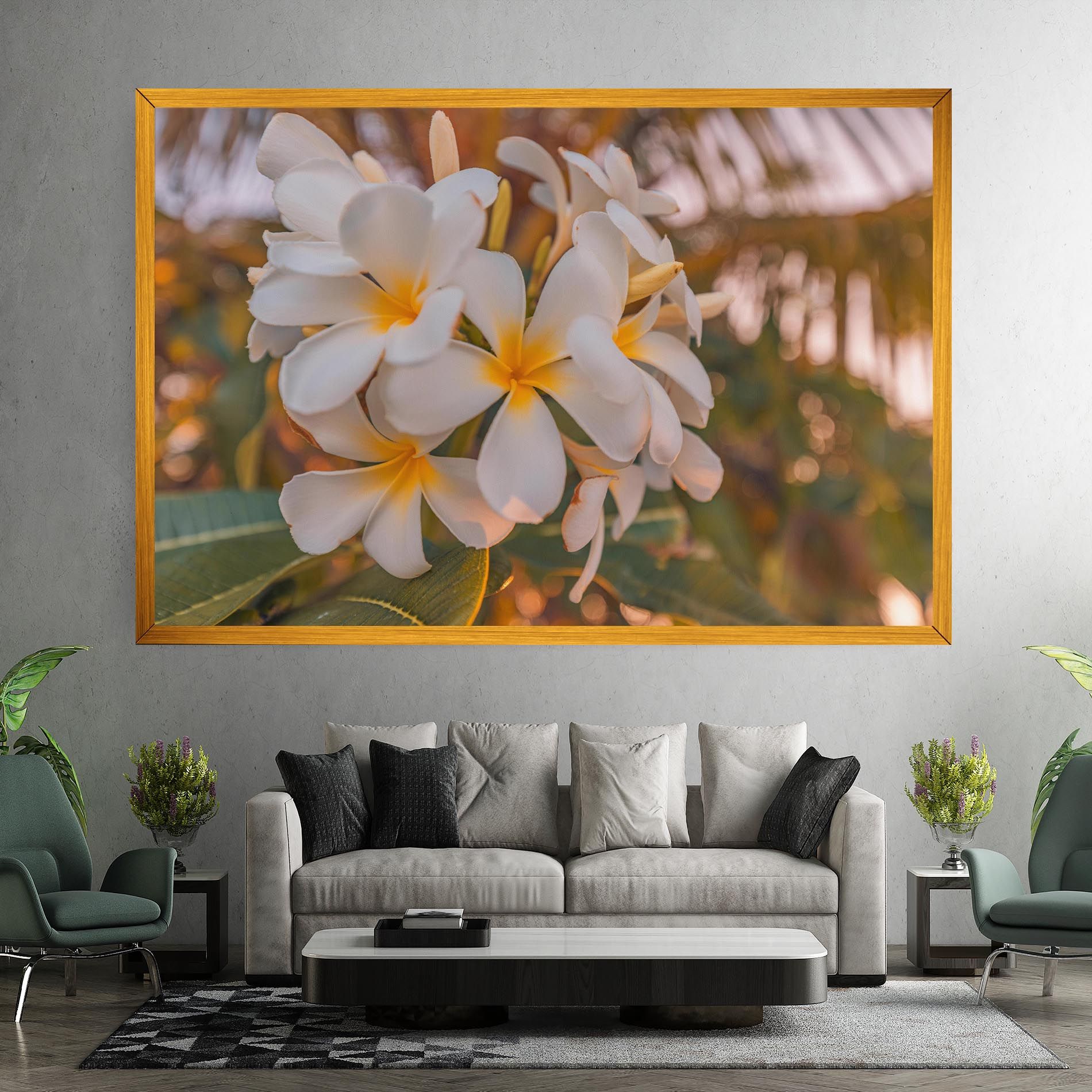 White Plumeria mockup 7