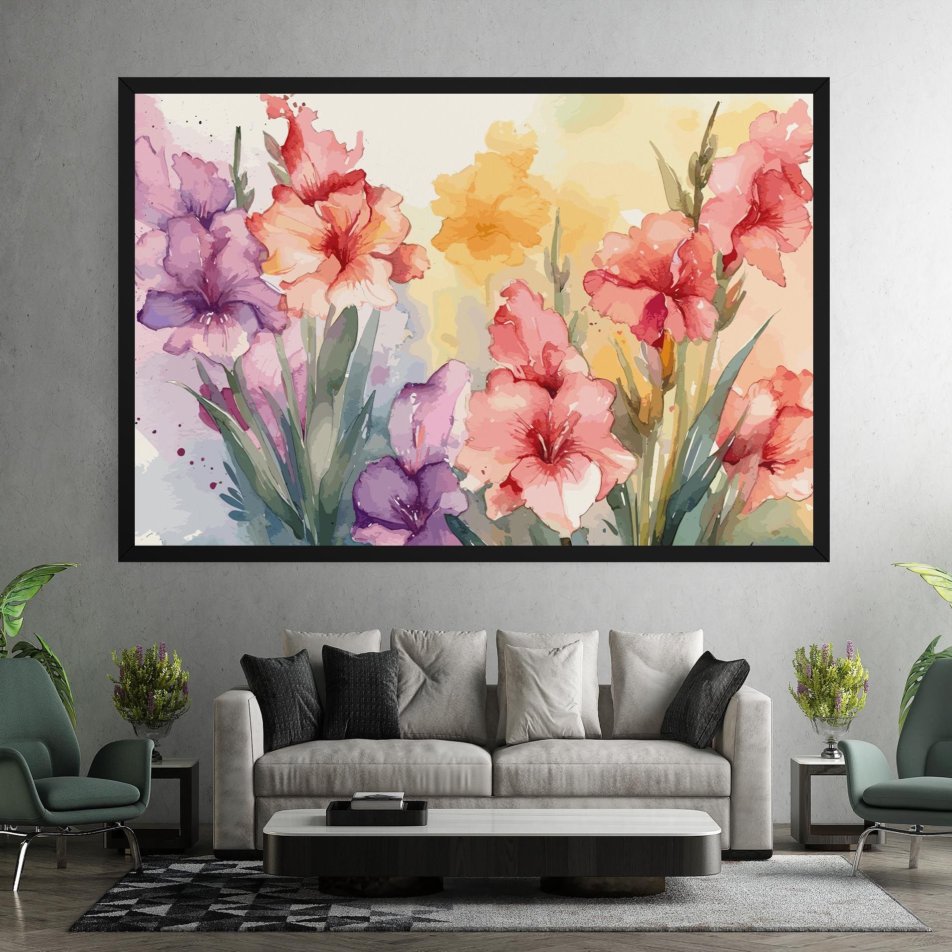 Exotic Watercolor mockup 7