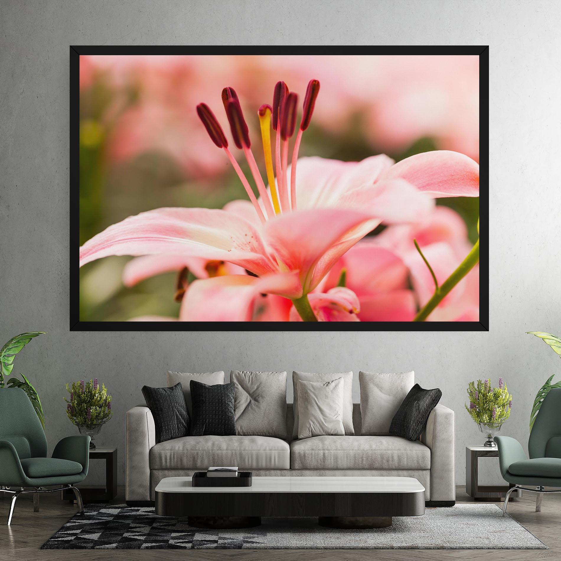 Картина на платно Flower mockup 7