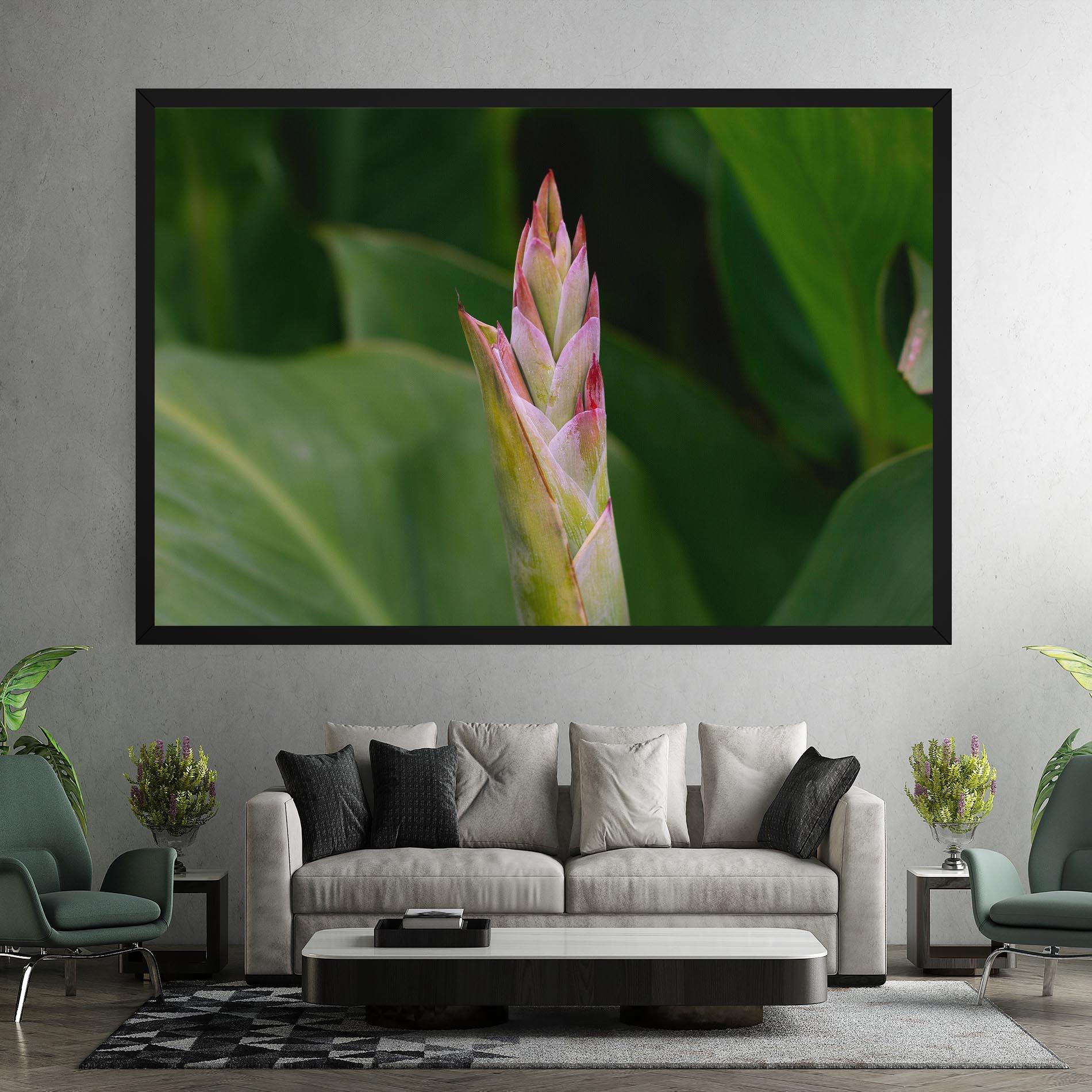 Картина на платно Light Pink Exotic mockup 7