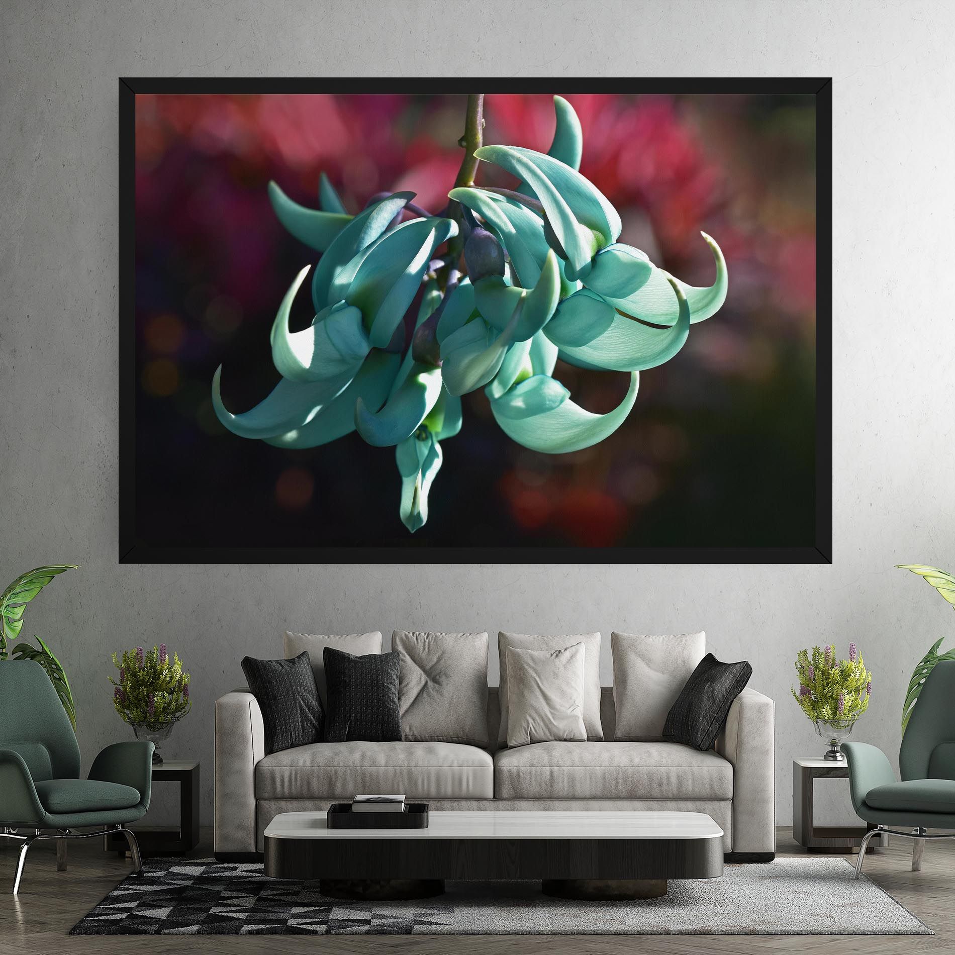 Pastel Green Plant mockup 7