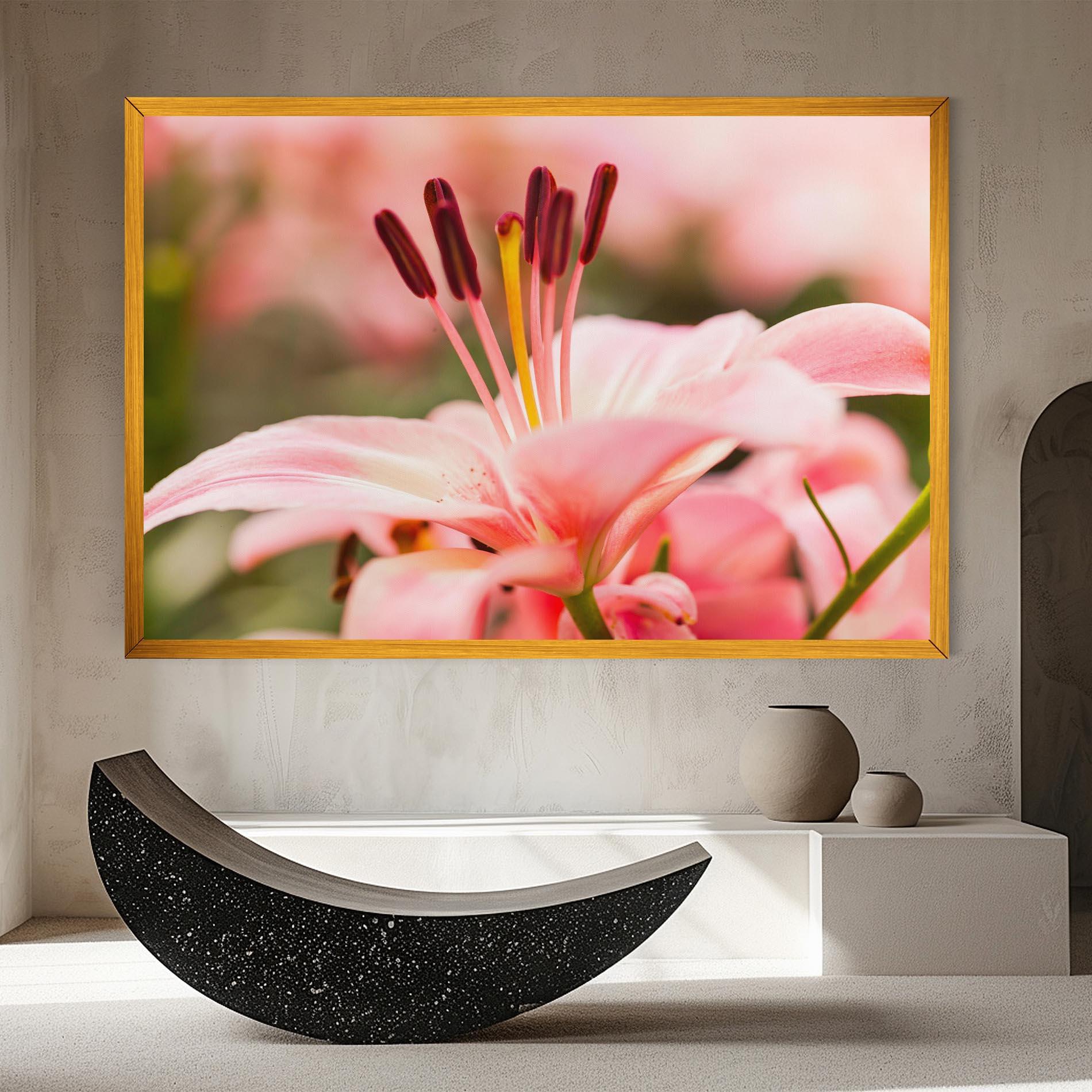 Картина на платно Flower mockup 8