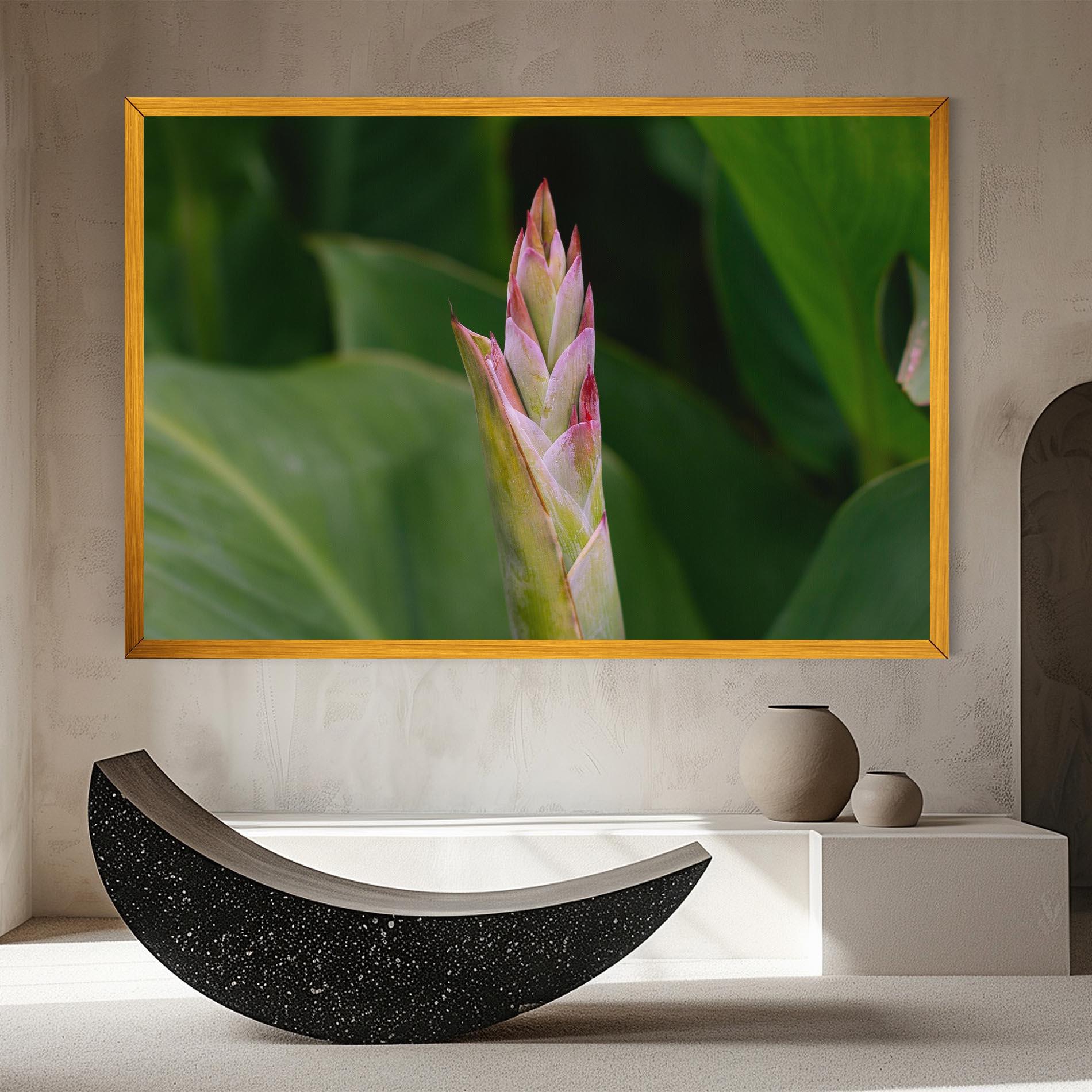 Картина на платно Light Pink Exotic mockup 8