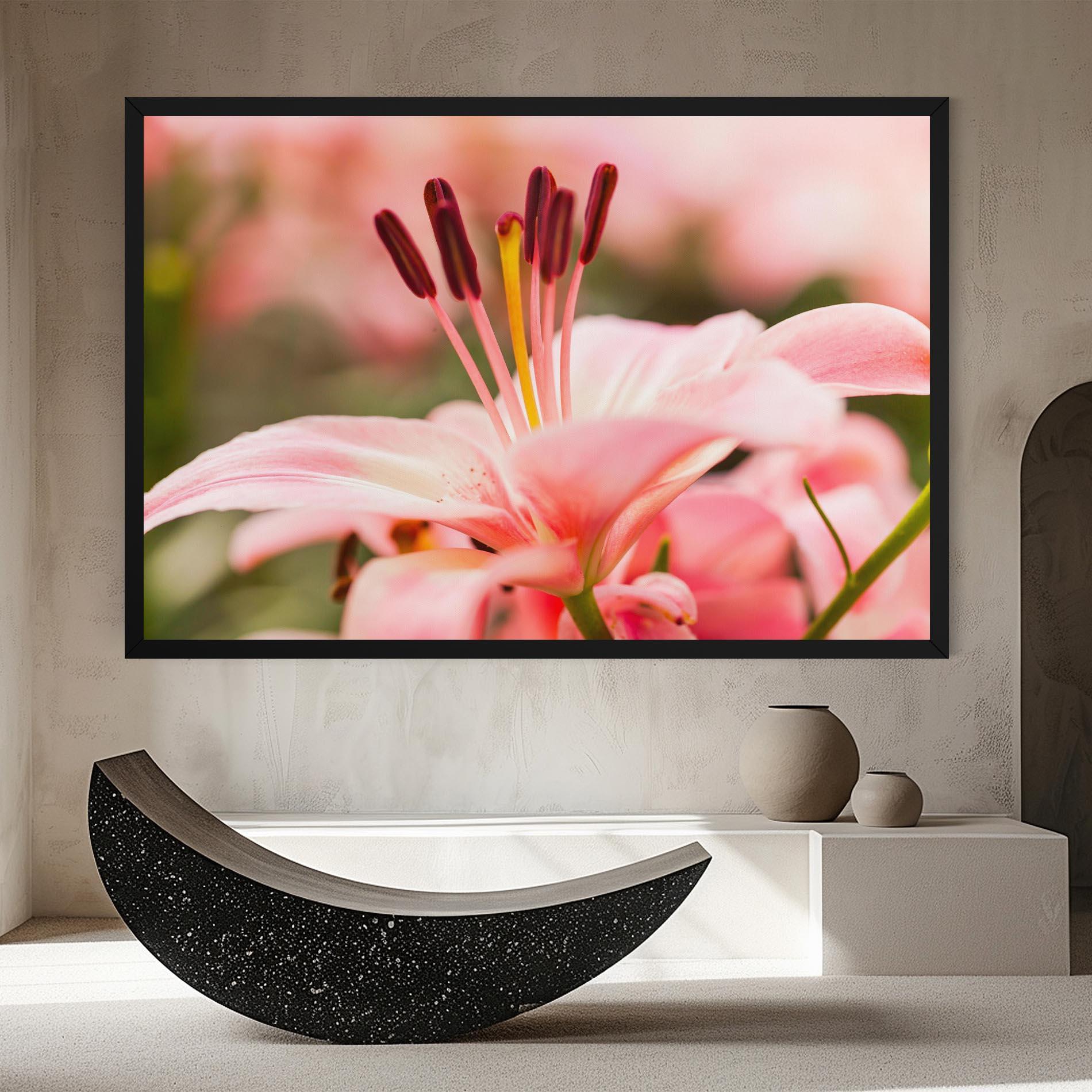 Картина на платно Flower mockup 8