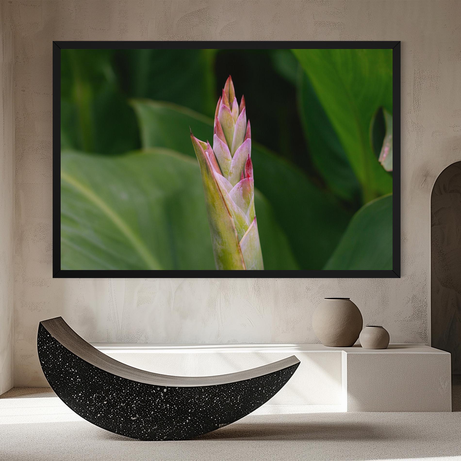 Картина на платно Light Pink Exotic mockup 8