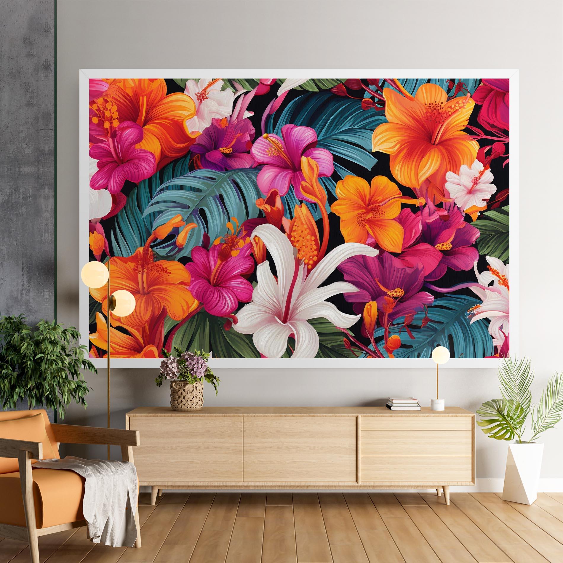 Картина на платно Exotic Patern mockup 9