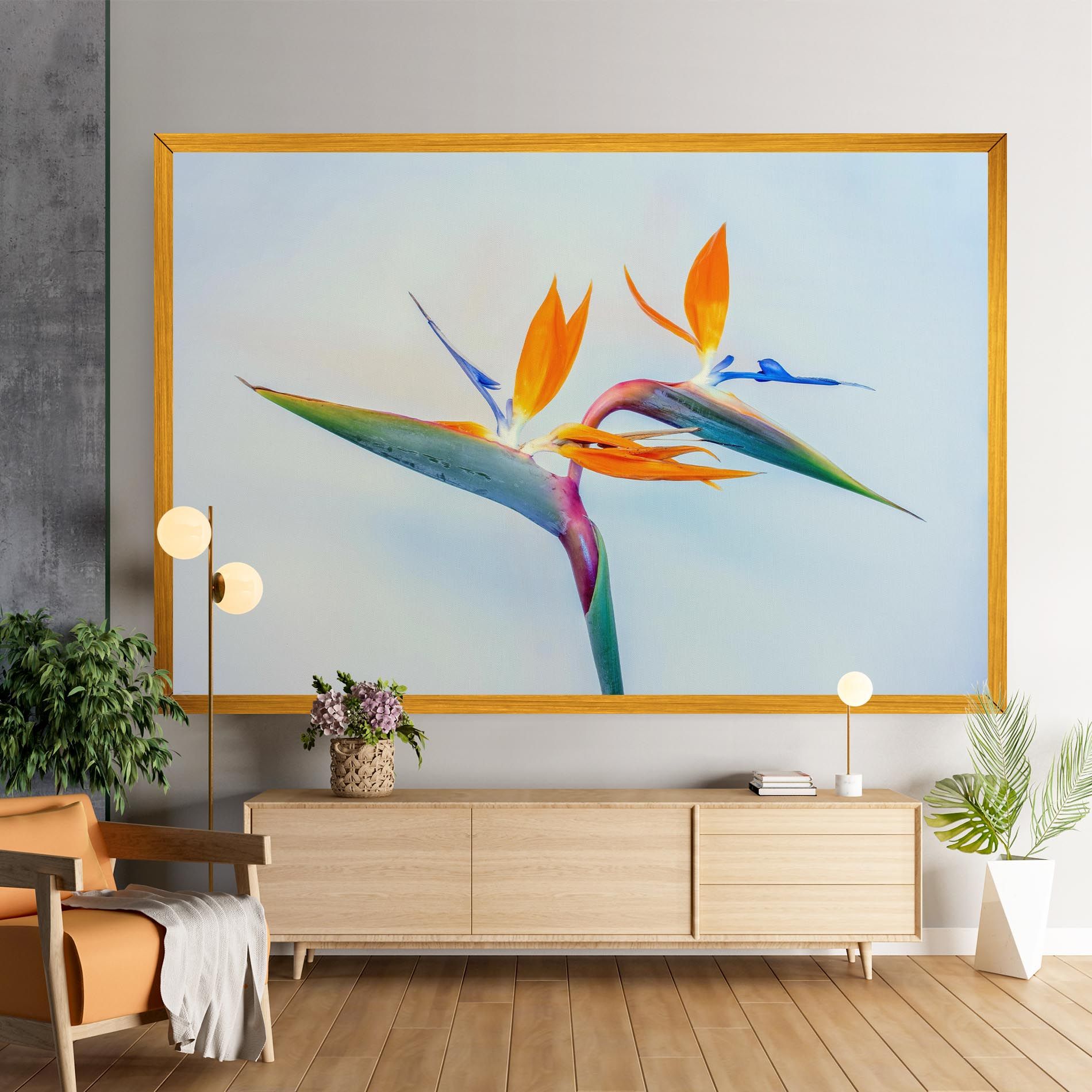 Green Orange Exotic mockup 9