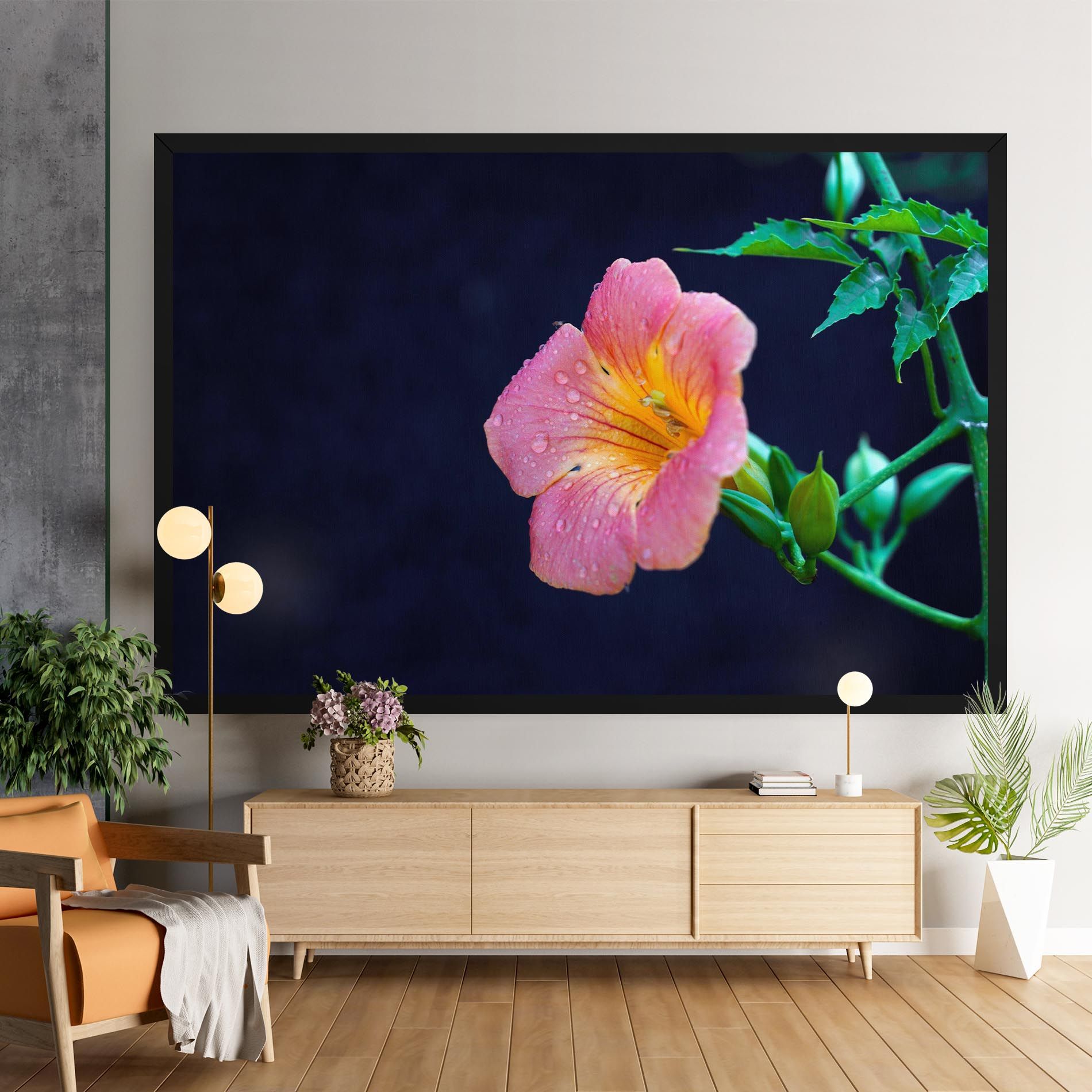 Exotic Pink Plant mockup 9