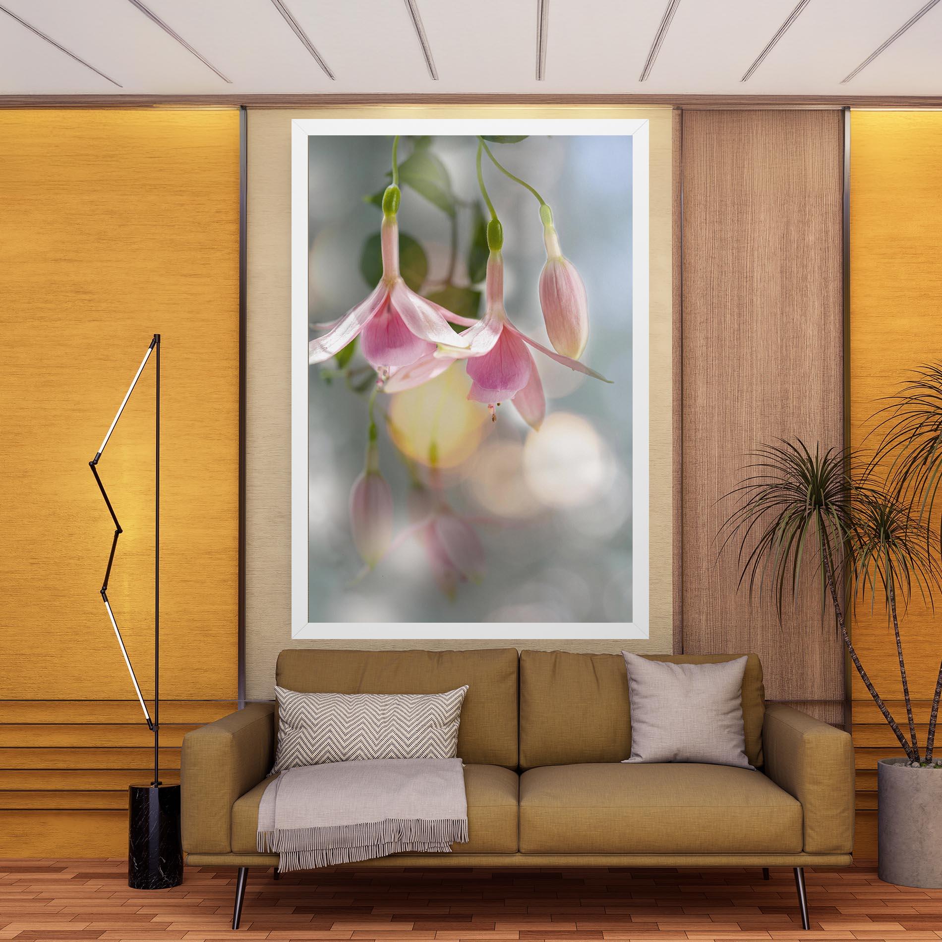 Картина на платно Dreamy Pink Exotic mockup 9