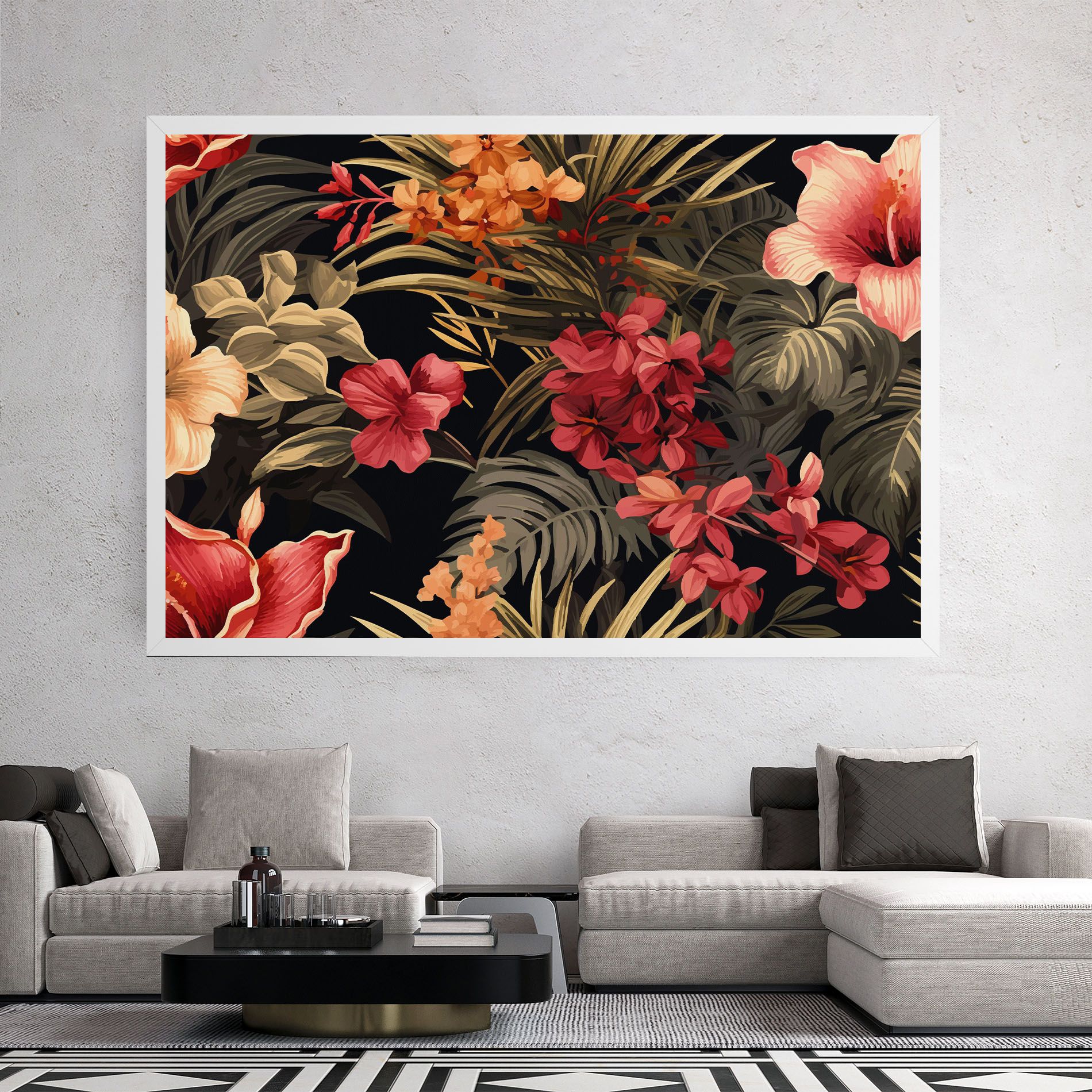 Exotic Flower Plant mockup 2