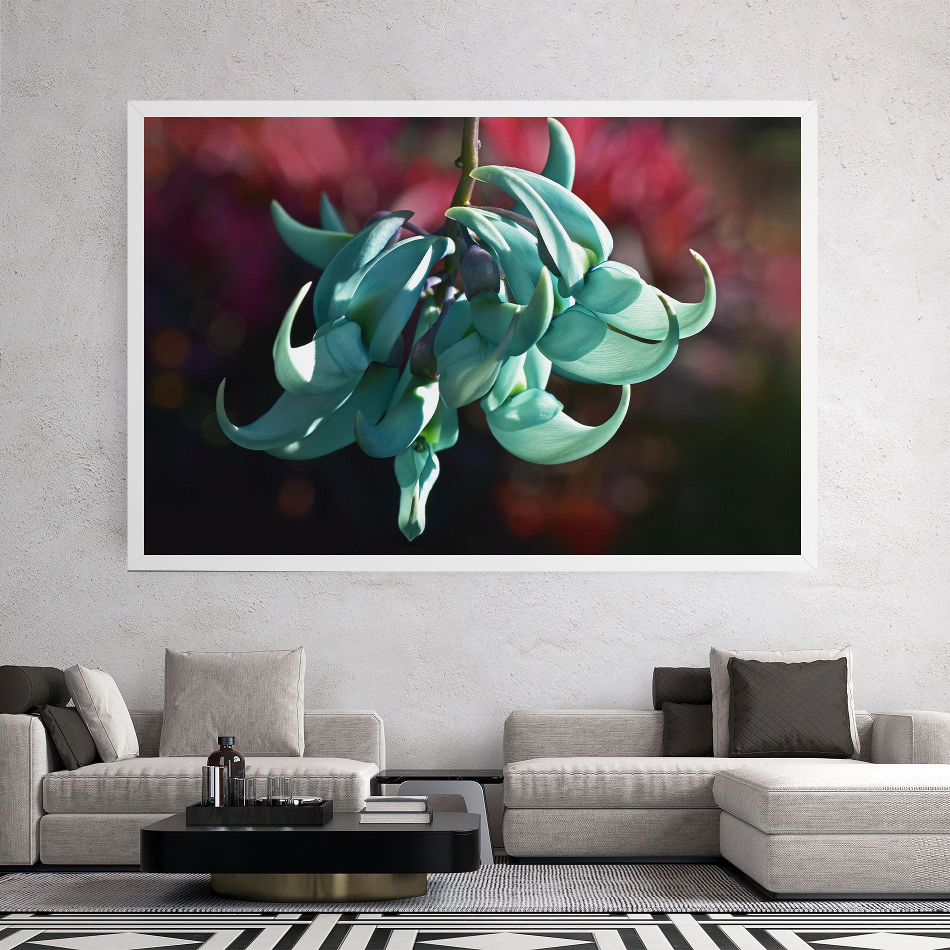 Pastel Green Plant mockup 2