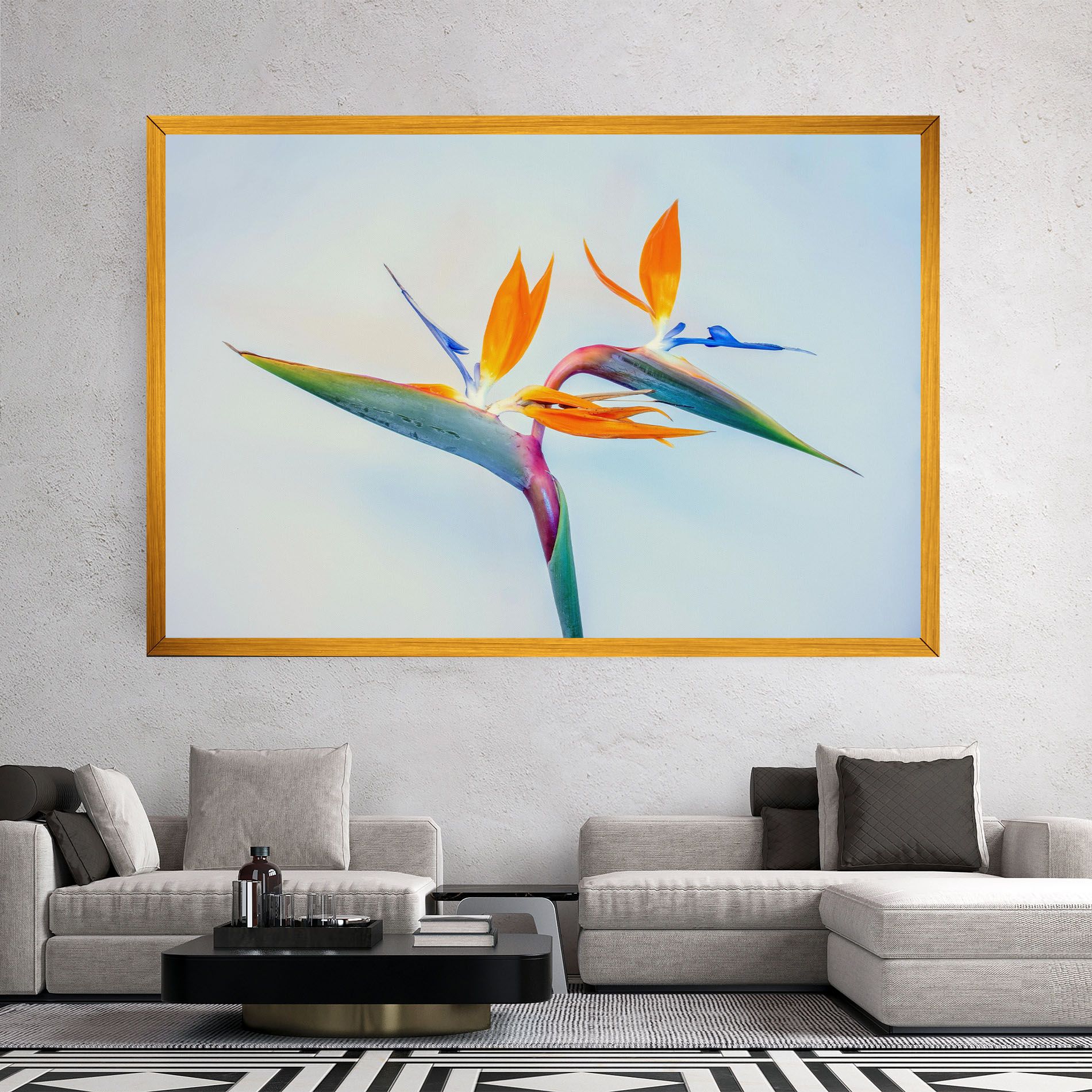 Green Orange Exotic mockup 2