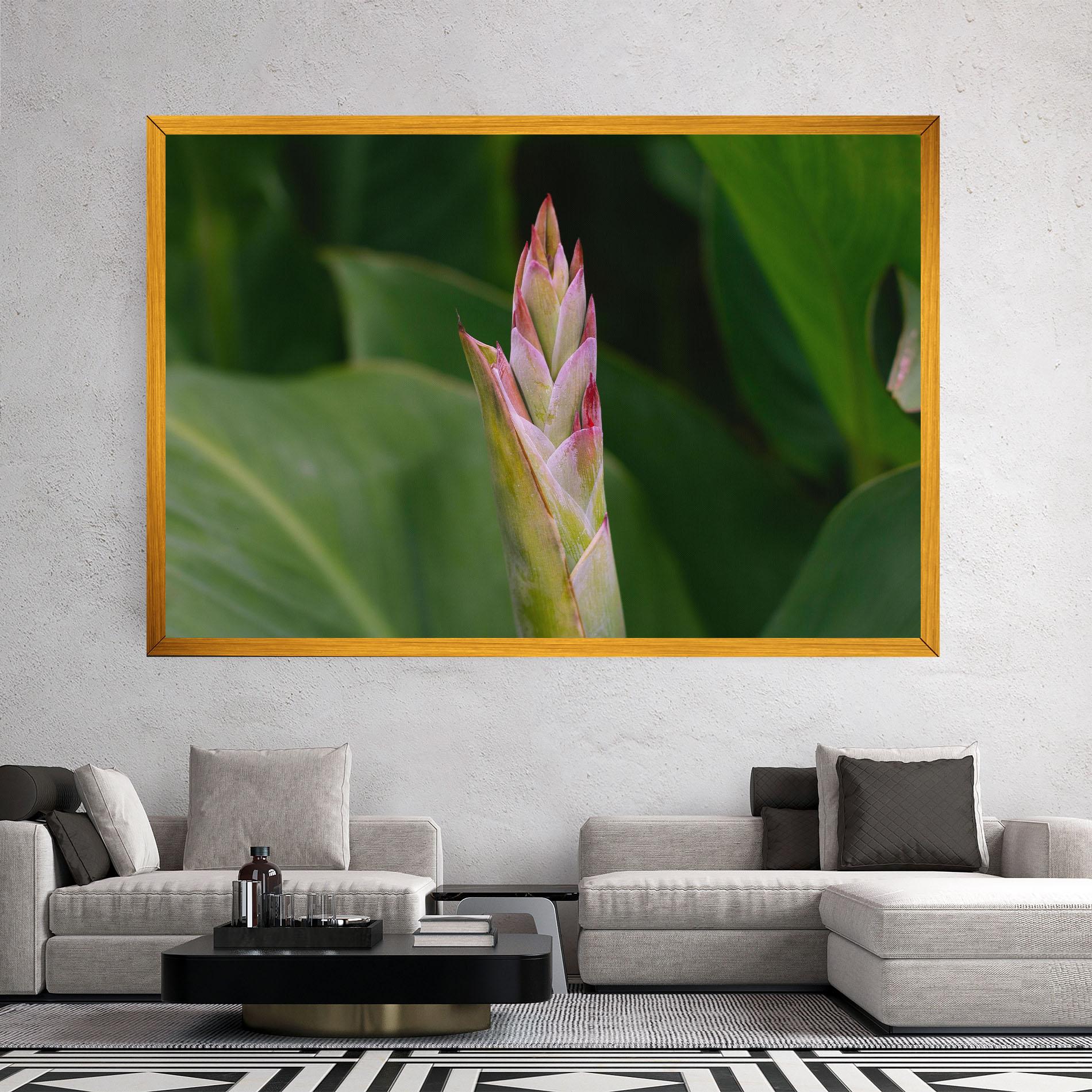 Картина на платно Light Pink Exotic mockup 2