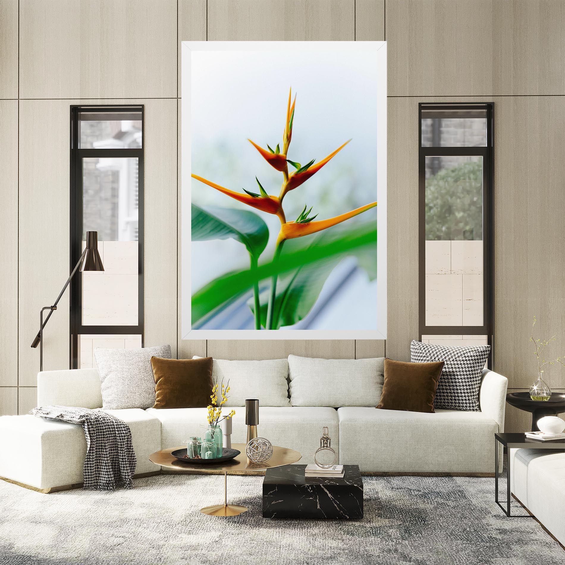 Exotic Orange Green mockup 2