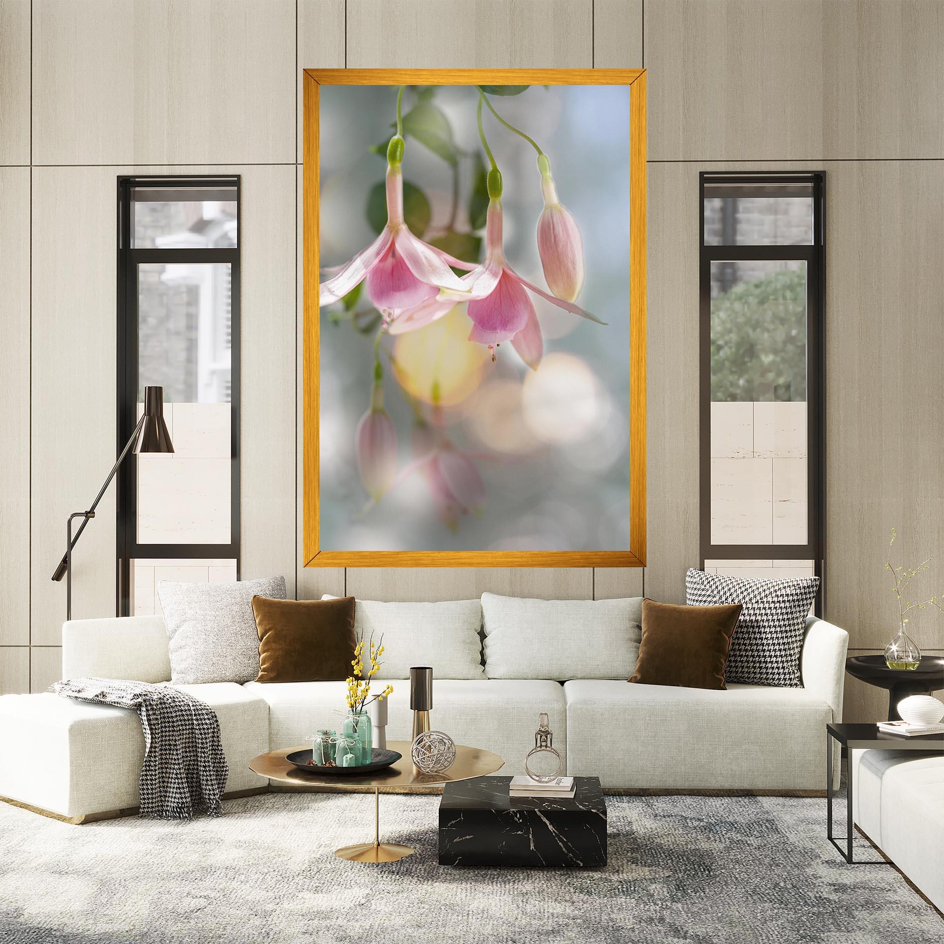 Картина на платно Dreamy Pink Exotic mockup 2