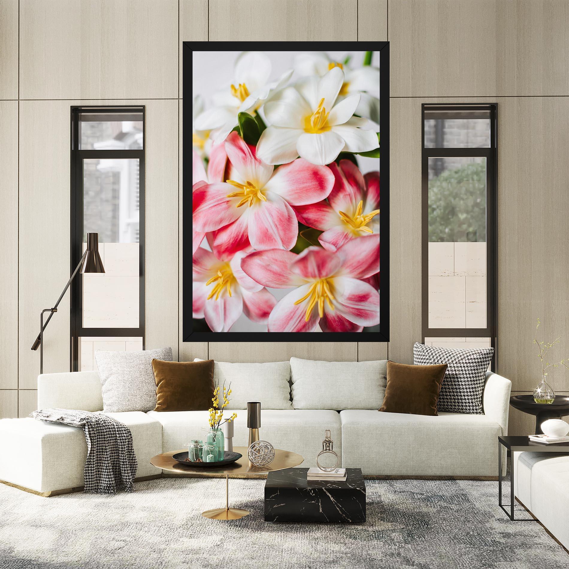 Картина на платно Beautiful Exotic Flower mockup 2