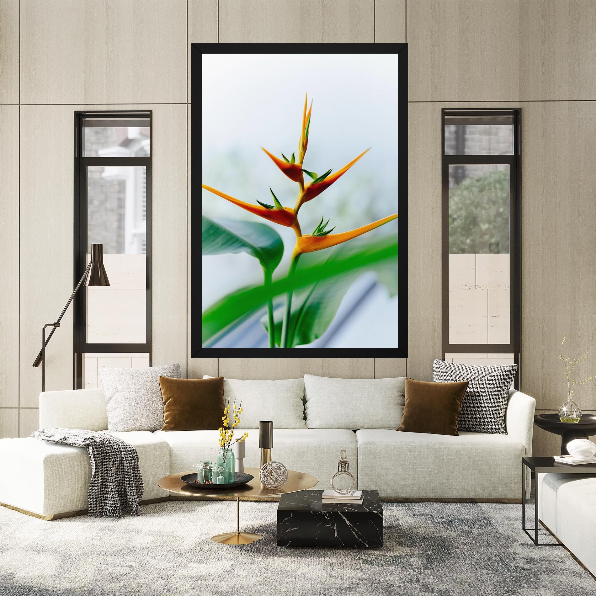 Exotic Orange Green mockup 2