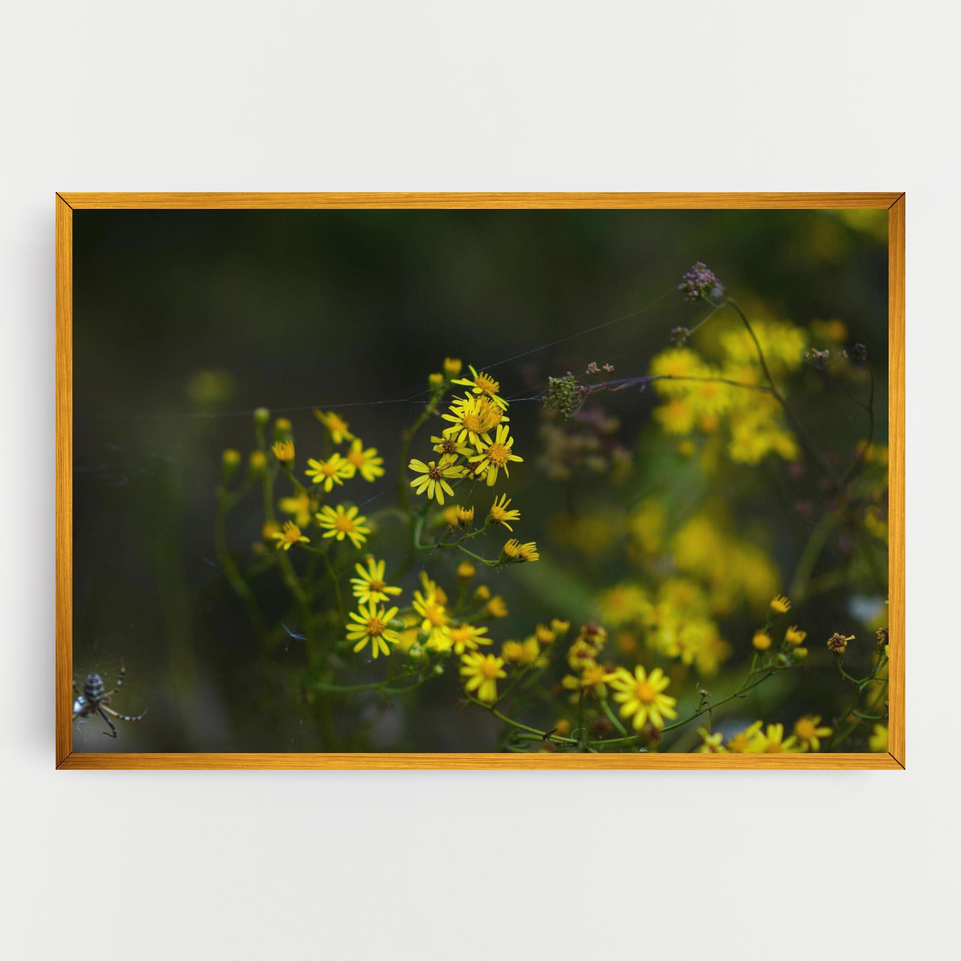 Картина на платно Small Wild Flowers mockup 0