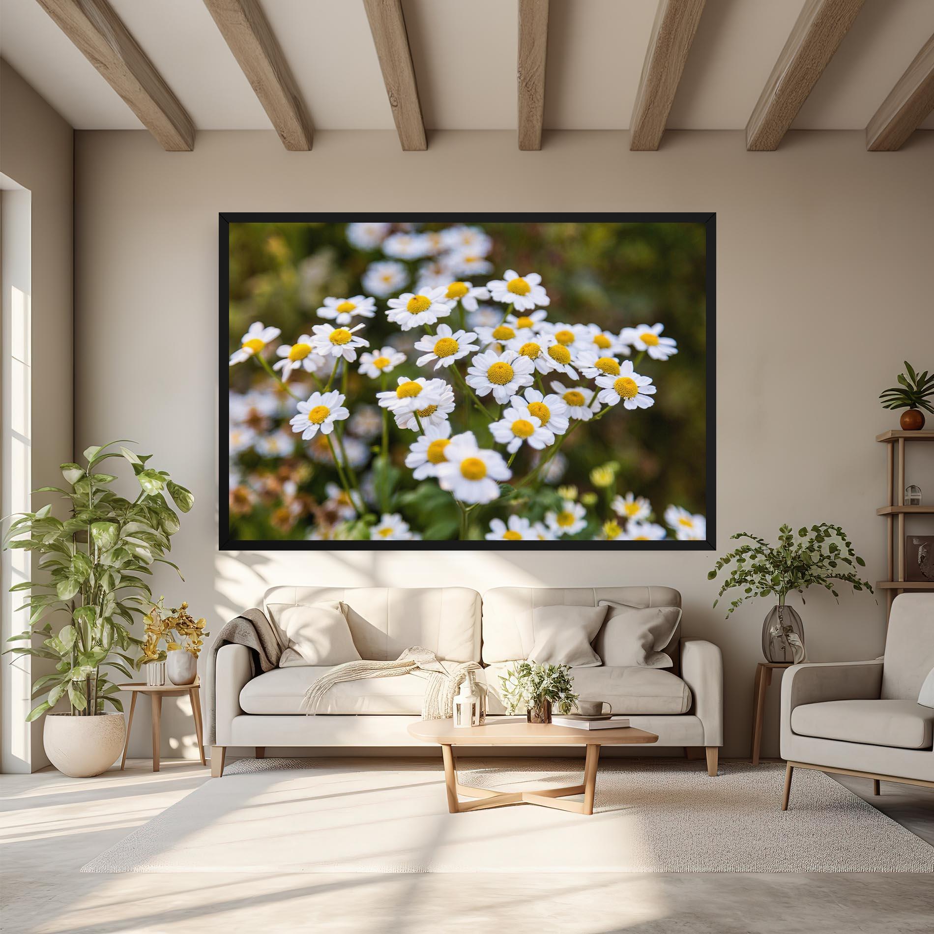 Картина на платно Flowers Garden mockup 6