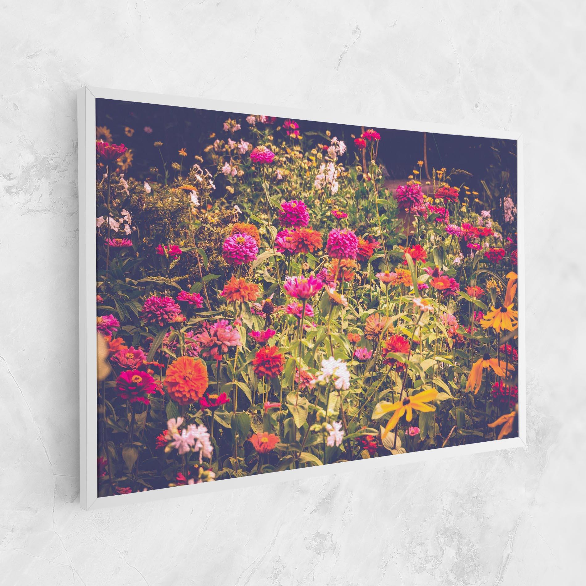 Картина на платно Colorful Wild Field mockup 1