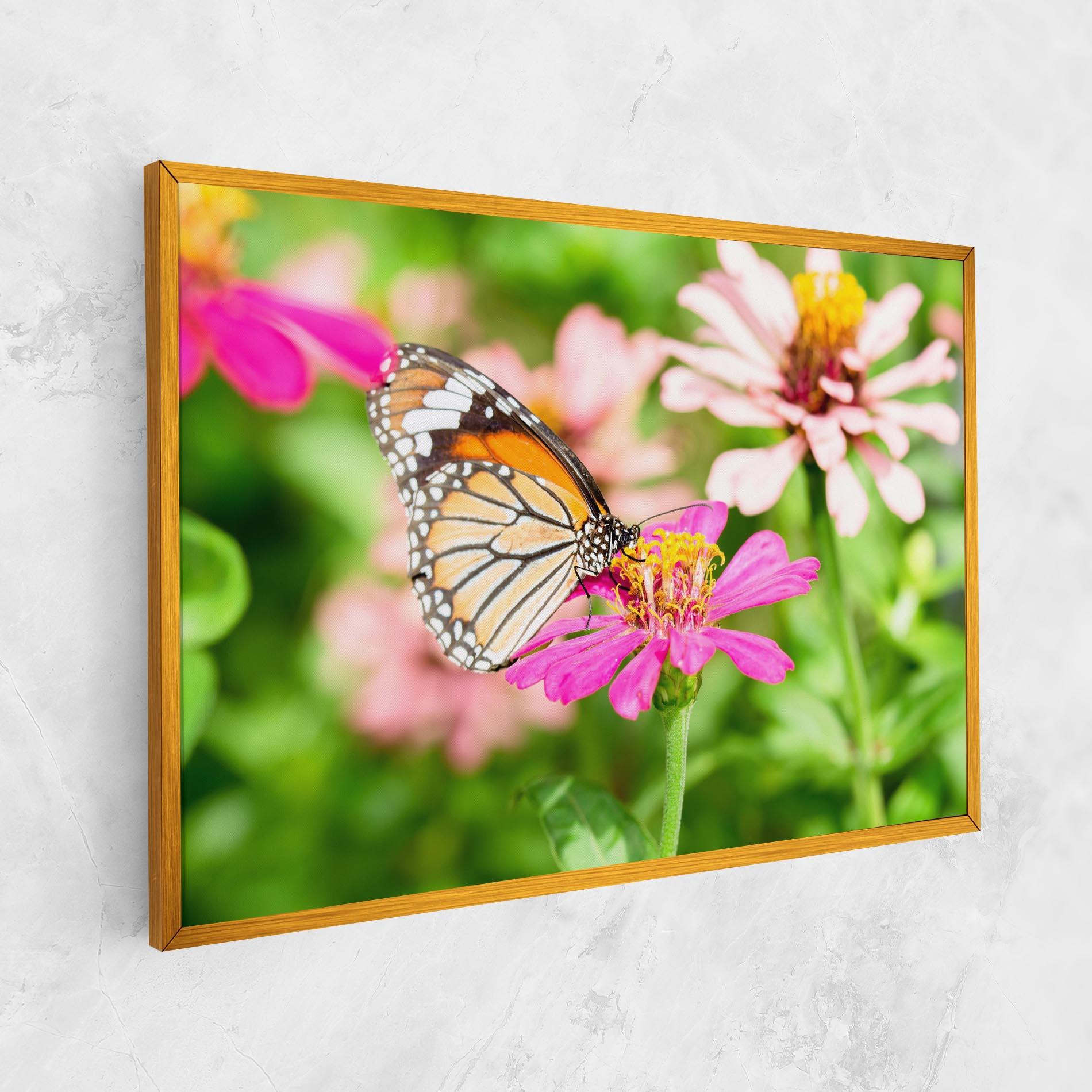 Картина на платно Daylight Butterfly mockup 1