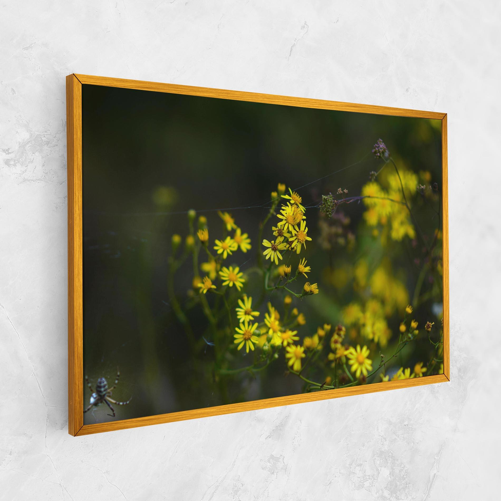 Картина на платно Small Wild Flowers mockup 1