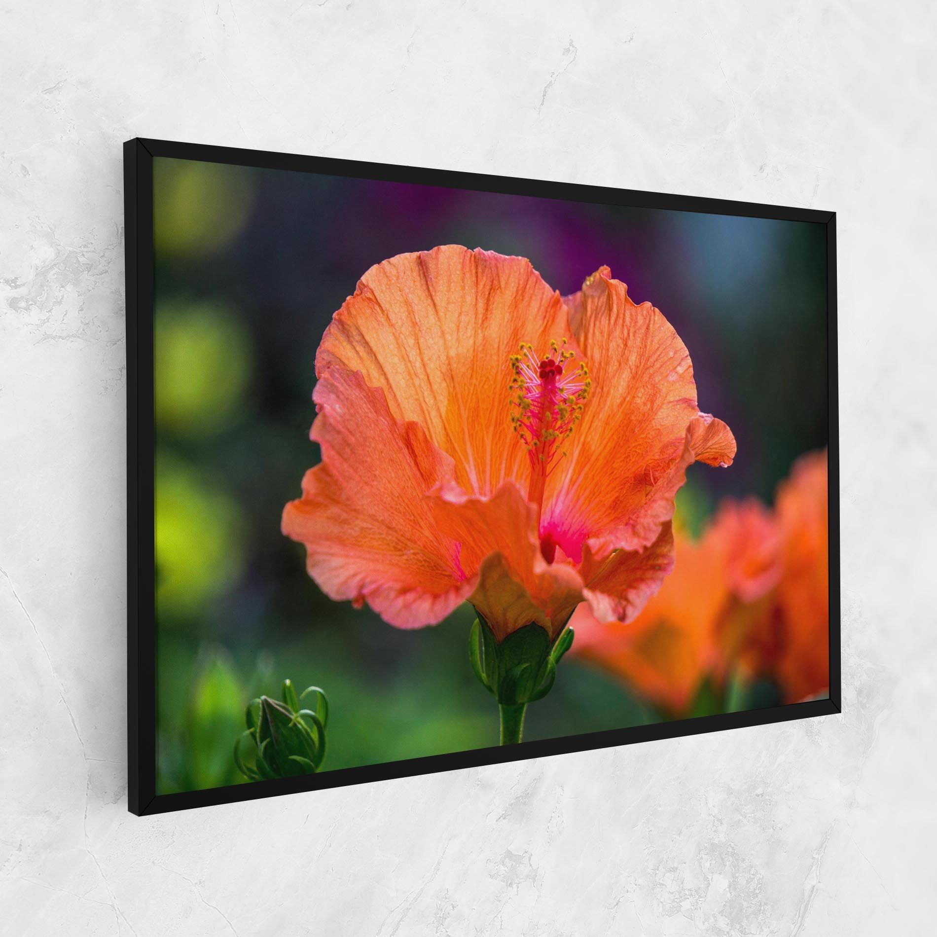 Orange Wild Flower mockup 1