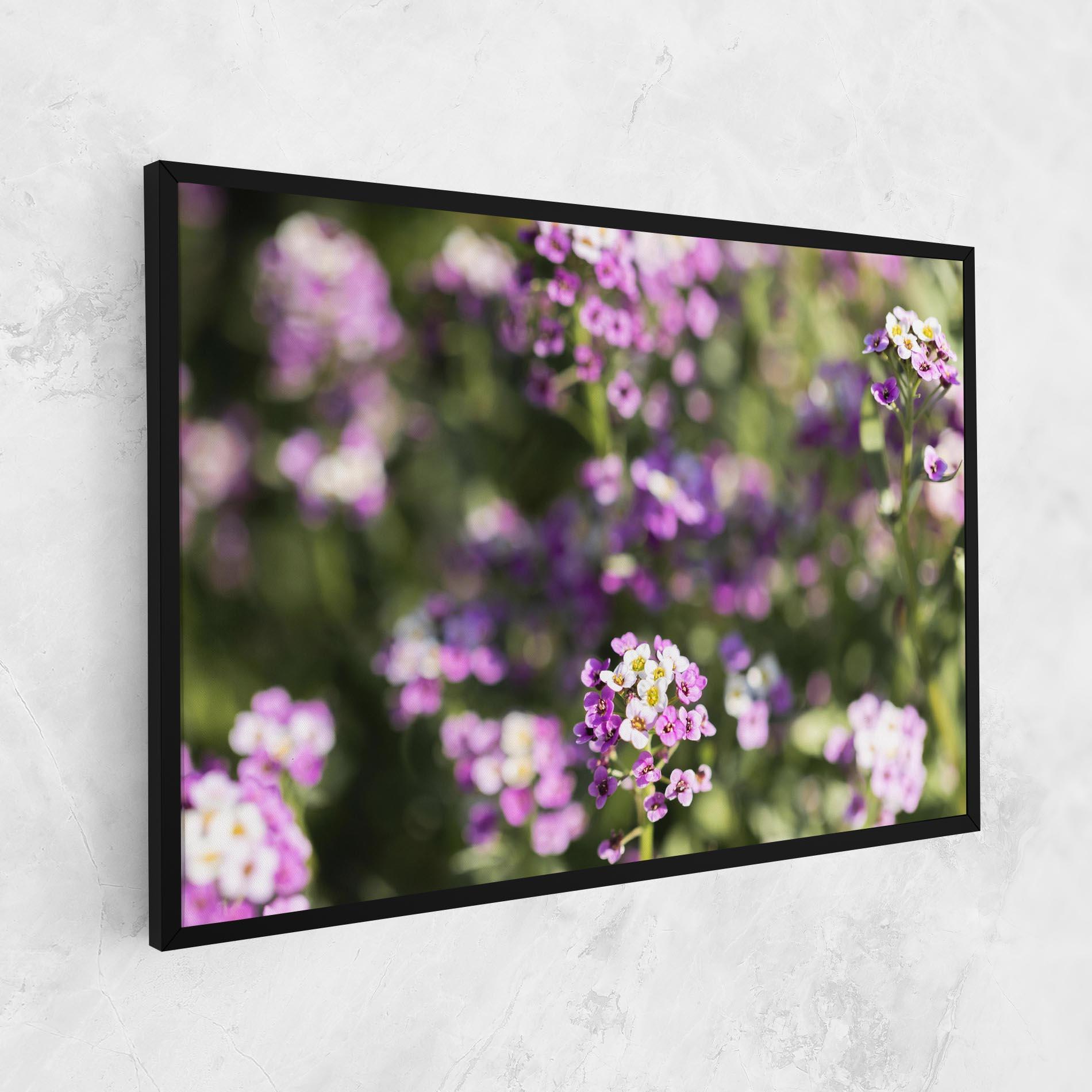 Картина на платно Wild Purple Field mockup 1